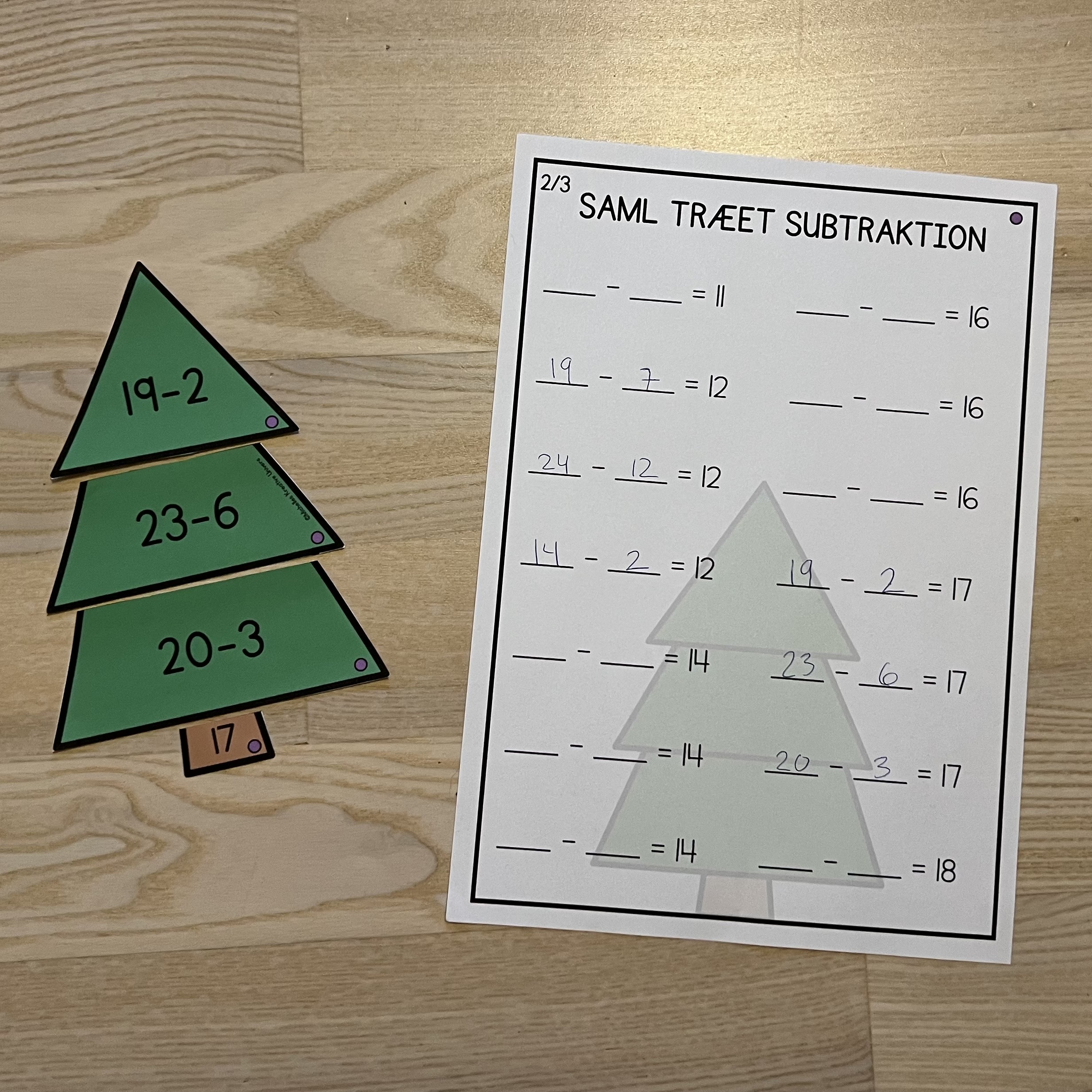 Saml træet matematik - Billede 2