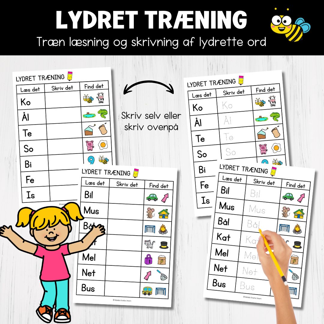 Lydret træning