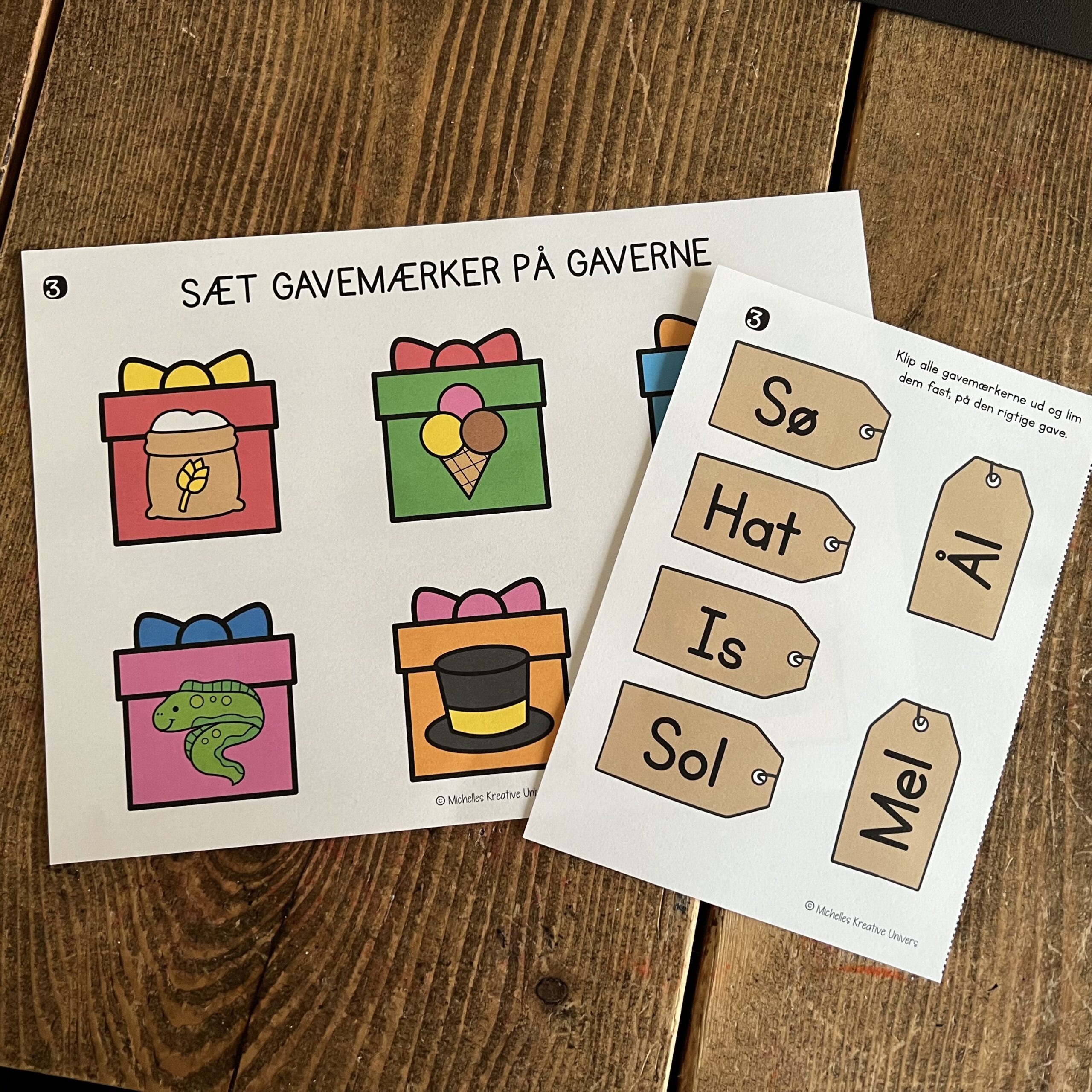Sæt gavemærker på gaverne - Billede 5
