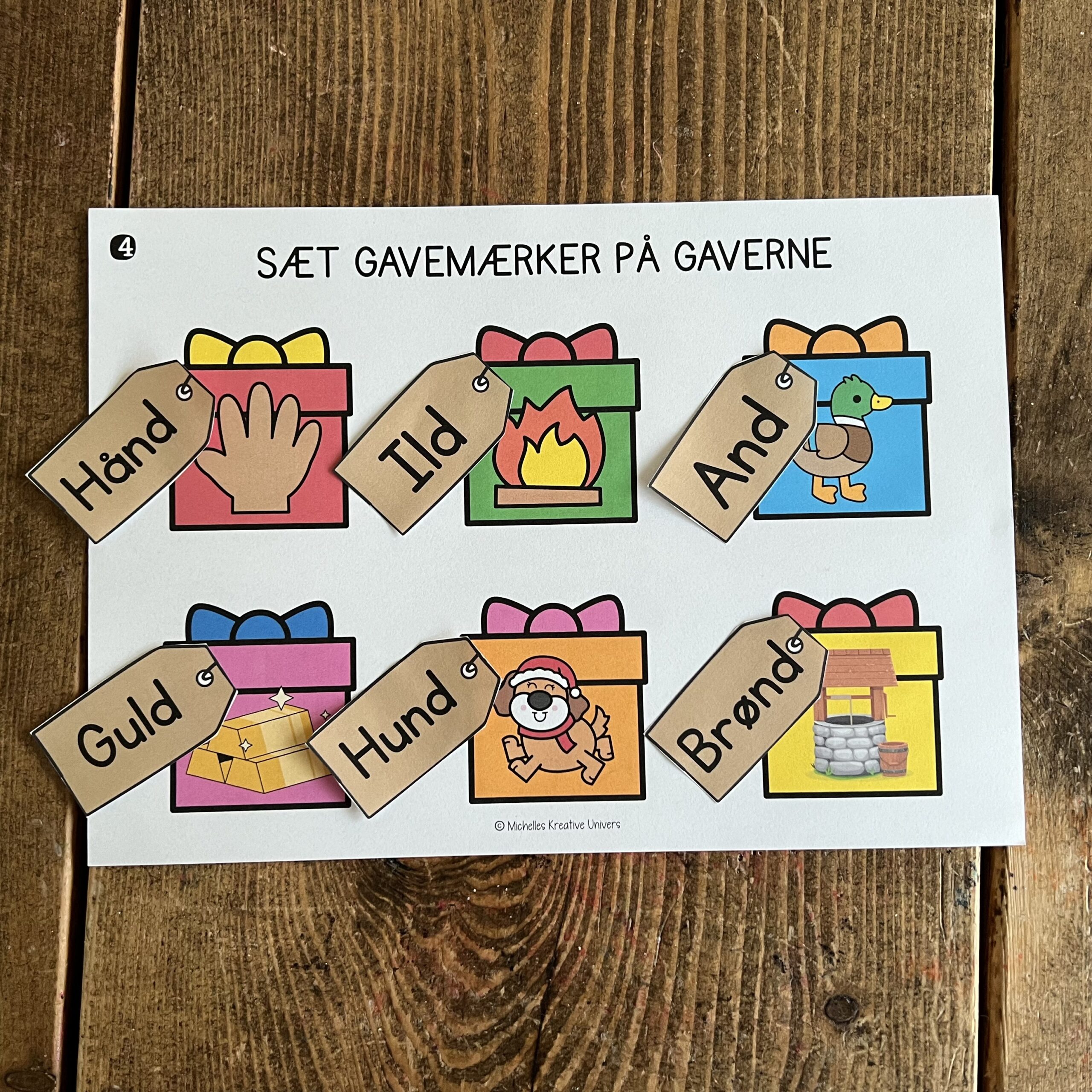 Sæt gavemærker på gaverne - Billede 8