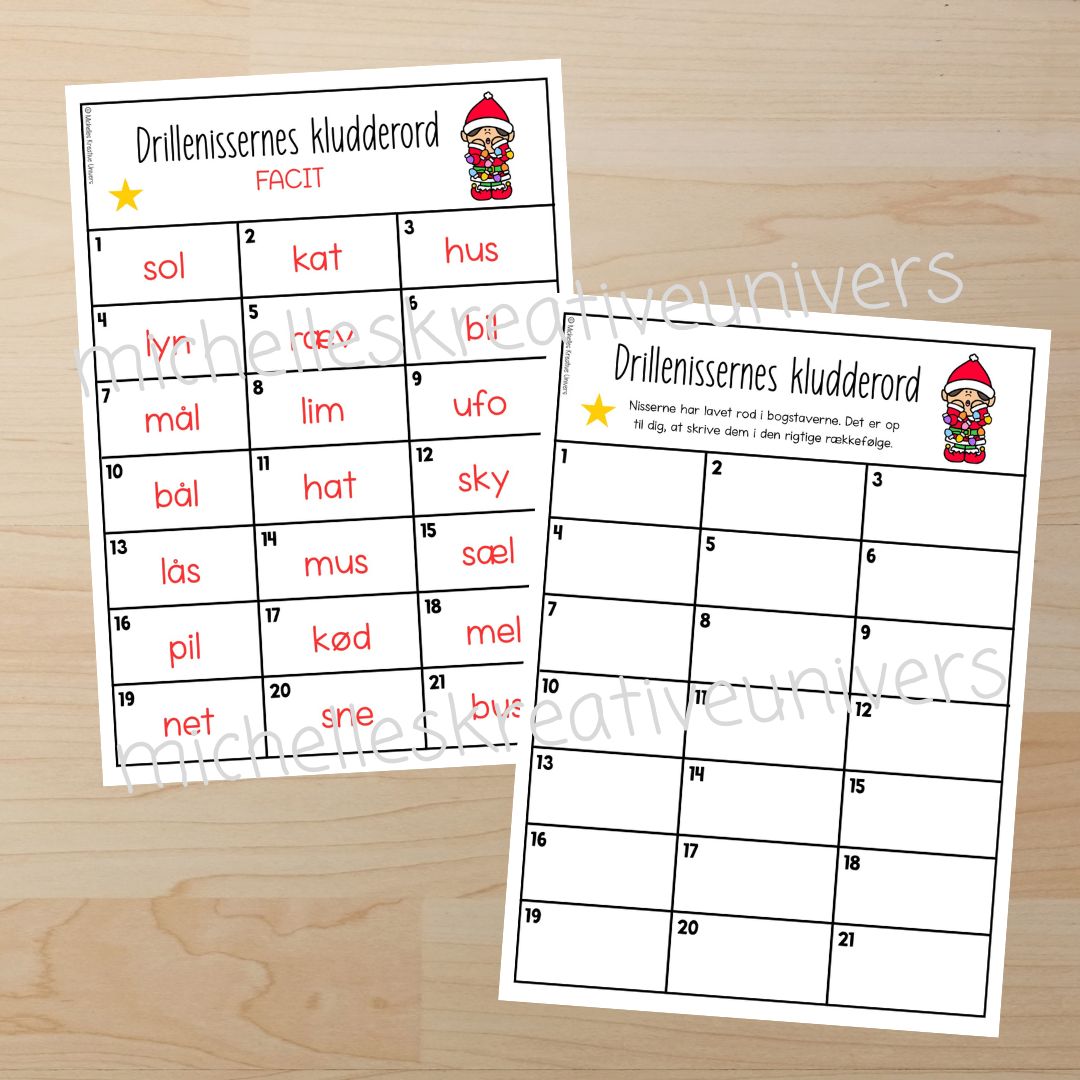 Drillenissernes kludderord - Billede 3