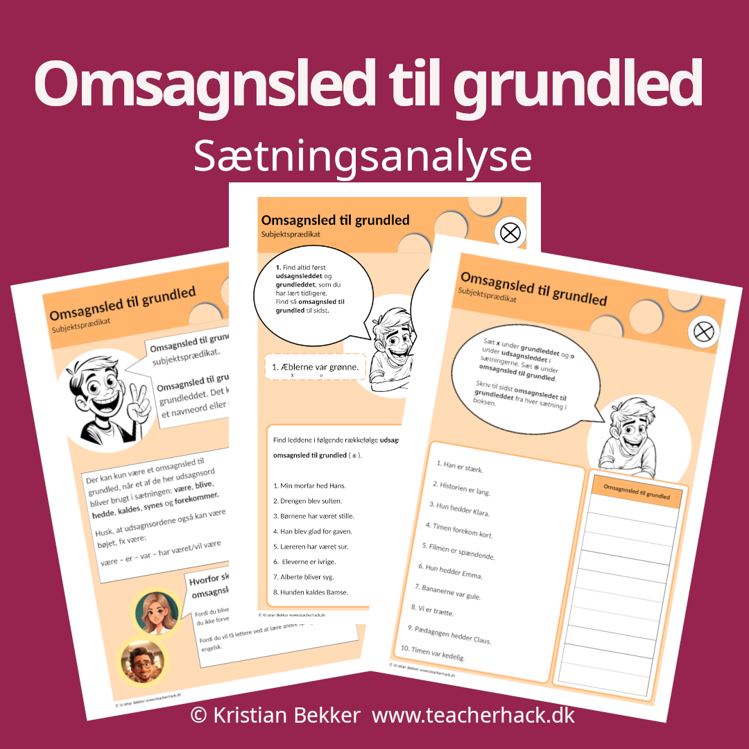 Omsagnsled til grundled (sætningsanalyse)