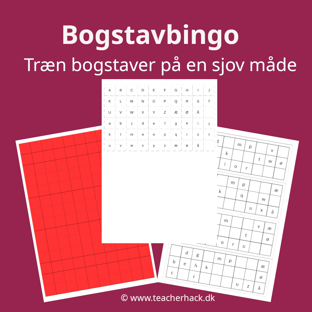 Bogstavbingo - Billede 2