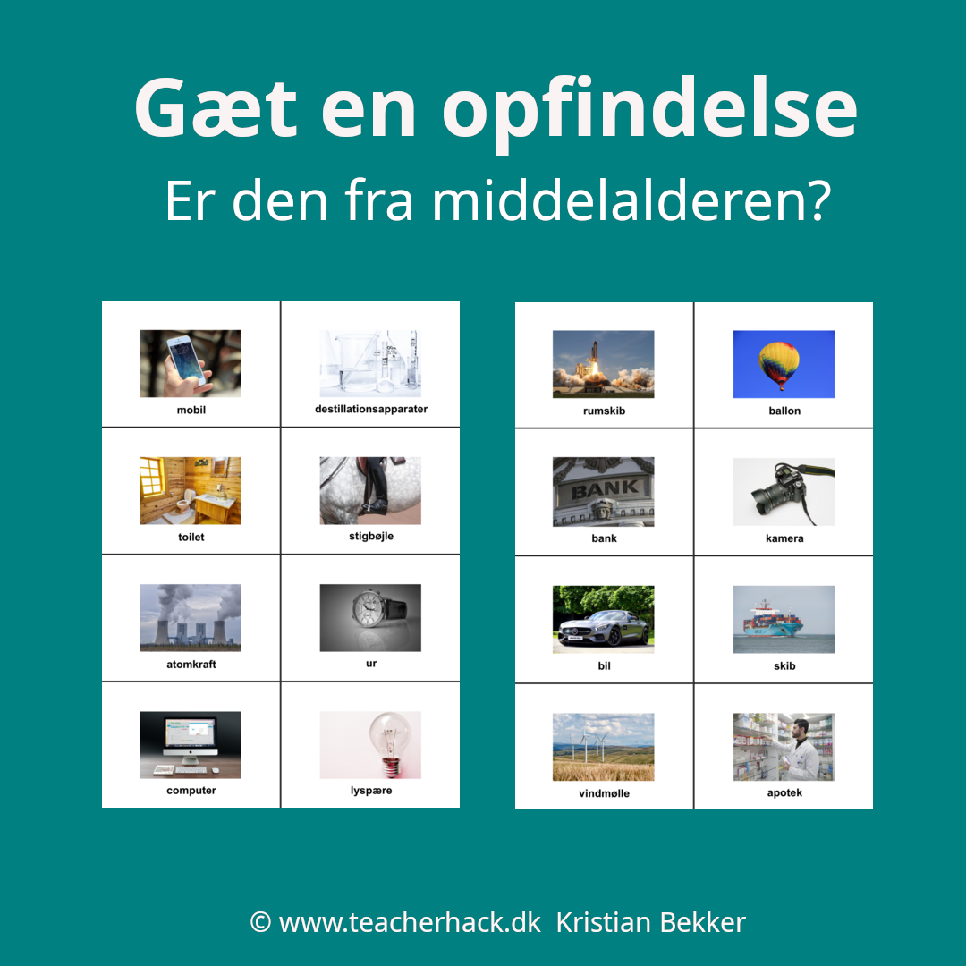 Gæt en opfindelse! – Er den fra middelalderen?