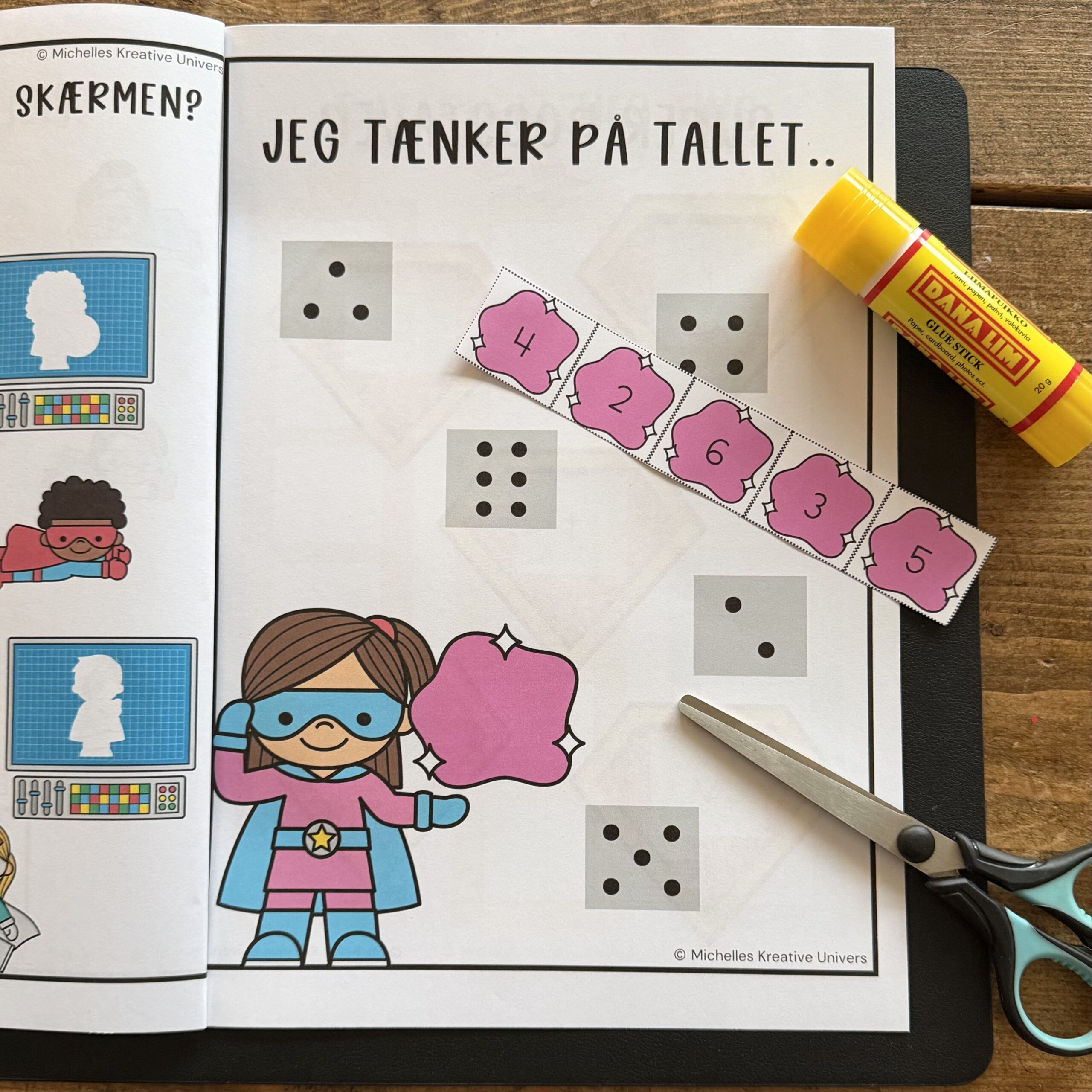 Mini aktivitetspakke: Superhelte - Billede 5