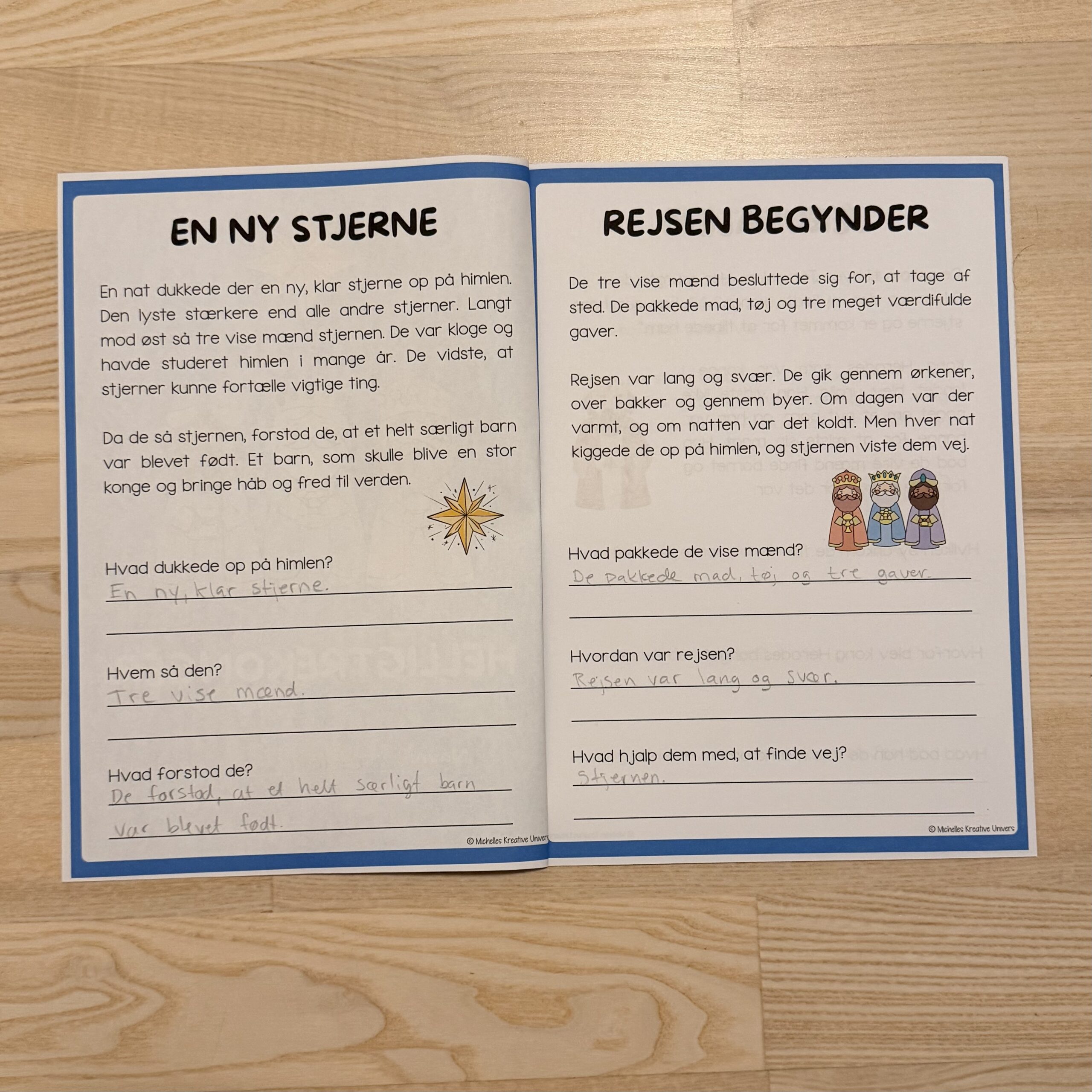 Læs og forstå: De tre vise mænd - Billede 4