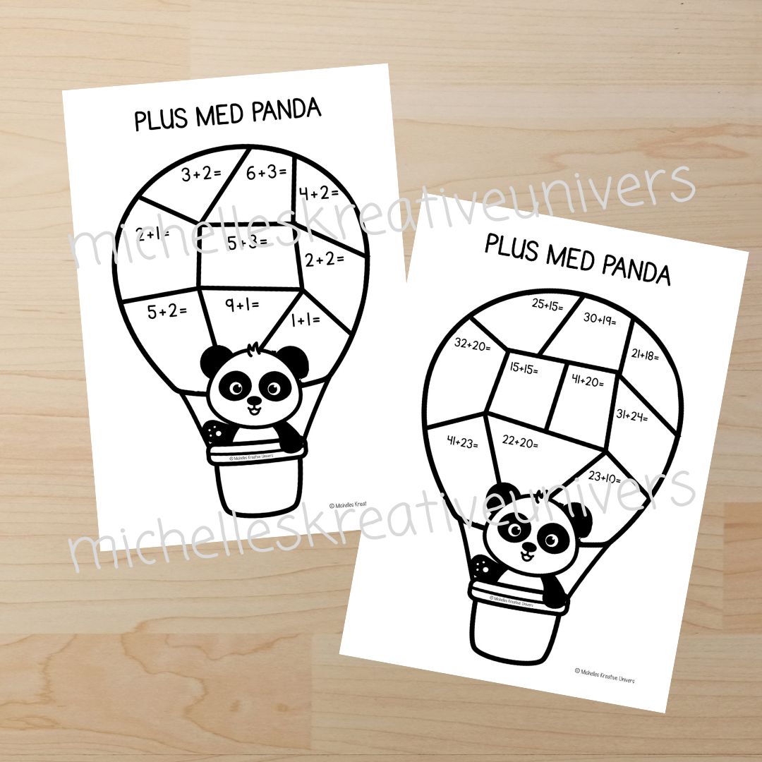 Plus med Panda og minus med Ninus - Billede 2