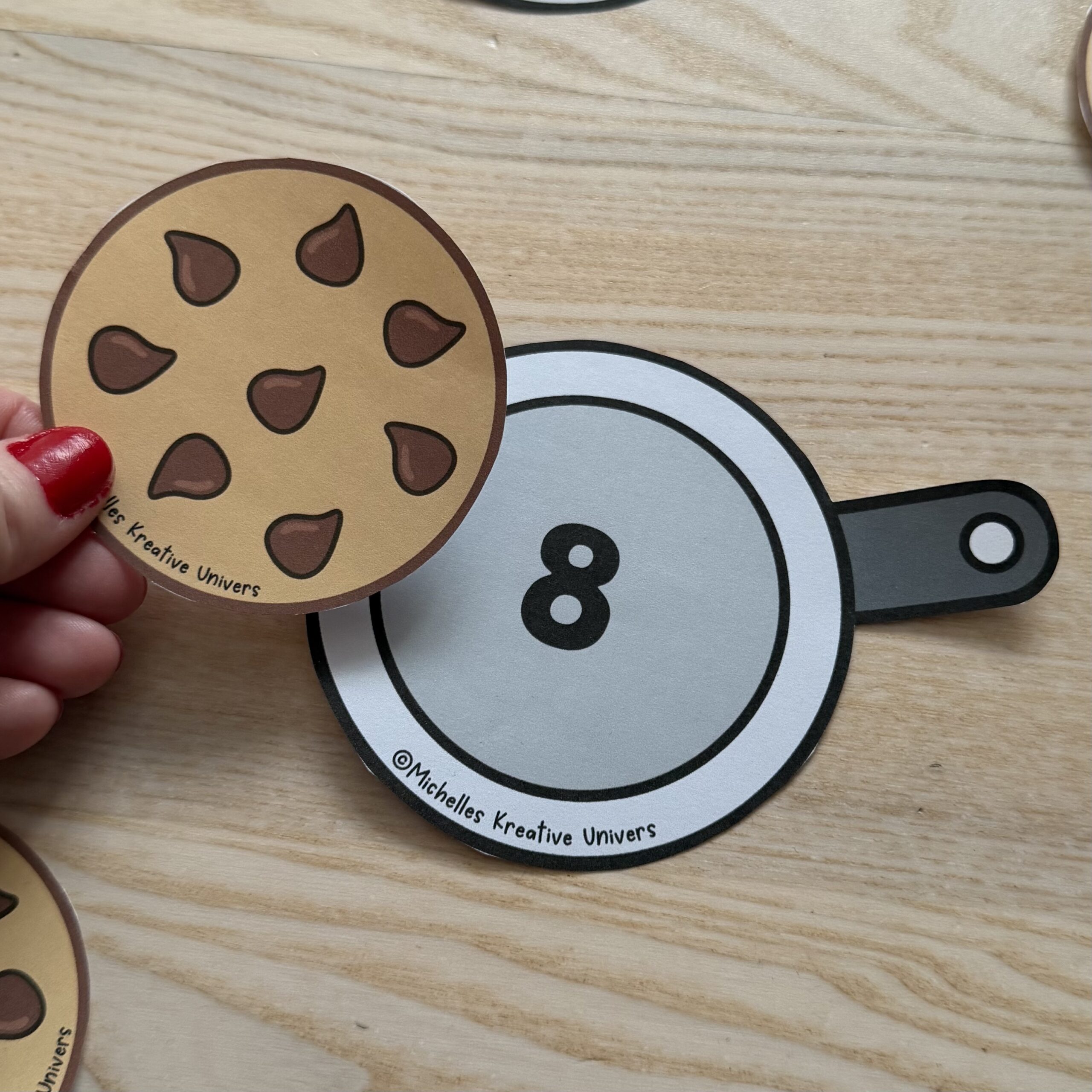 Tæl chokoladeknapper - Billede 5