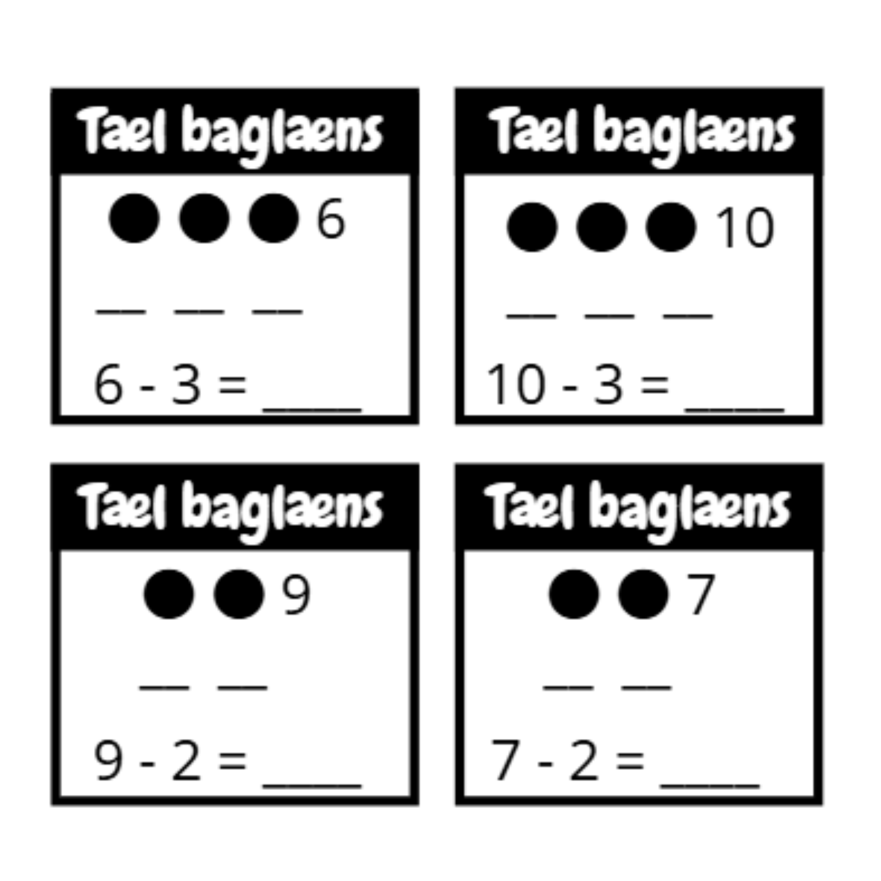 Tæl baglæns