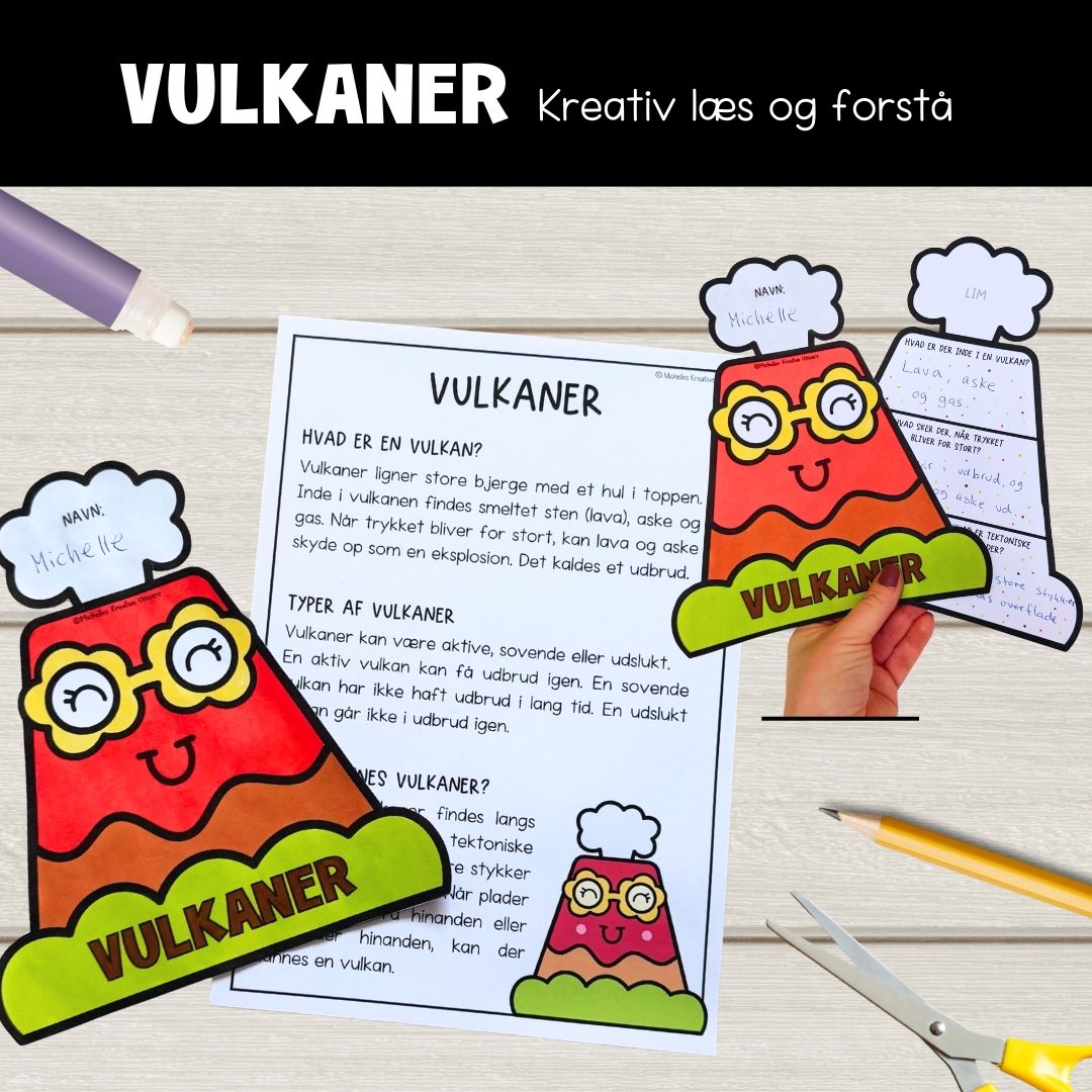 Læs og forstå: Vulkaner