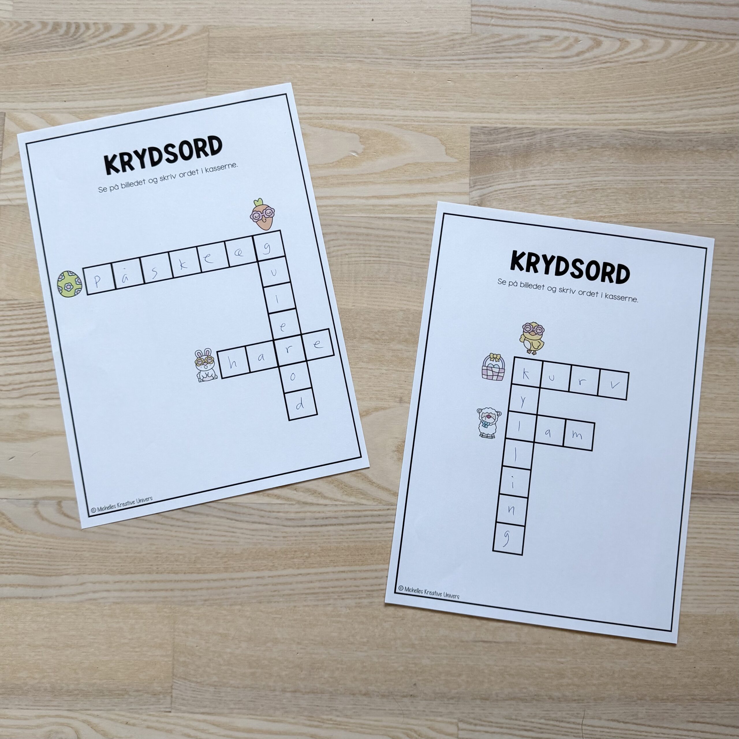 Find ord og krydsord: Påske - Billede 5