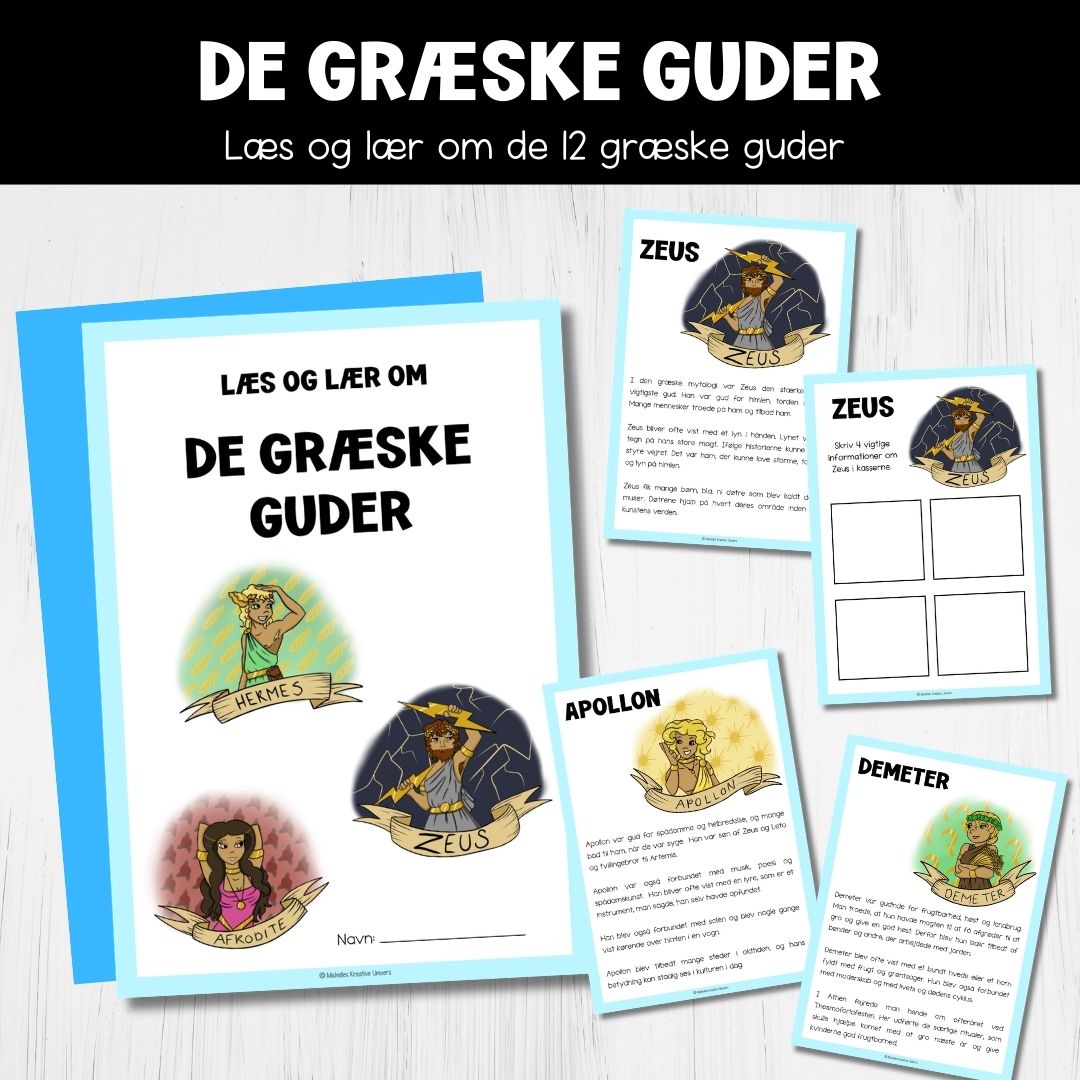 De græske guder