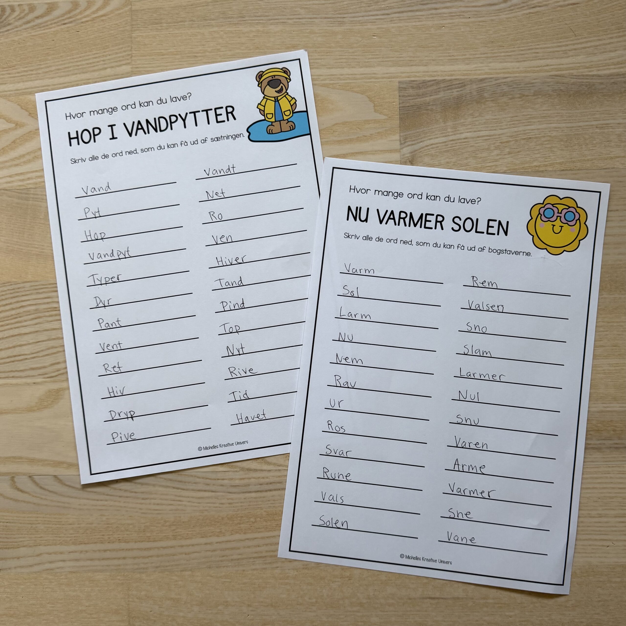 Hvor mange ord kan du lave? Forårsversion - Billede 4