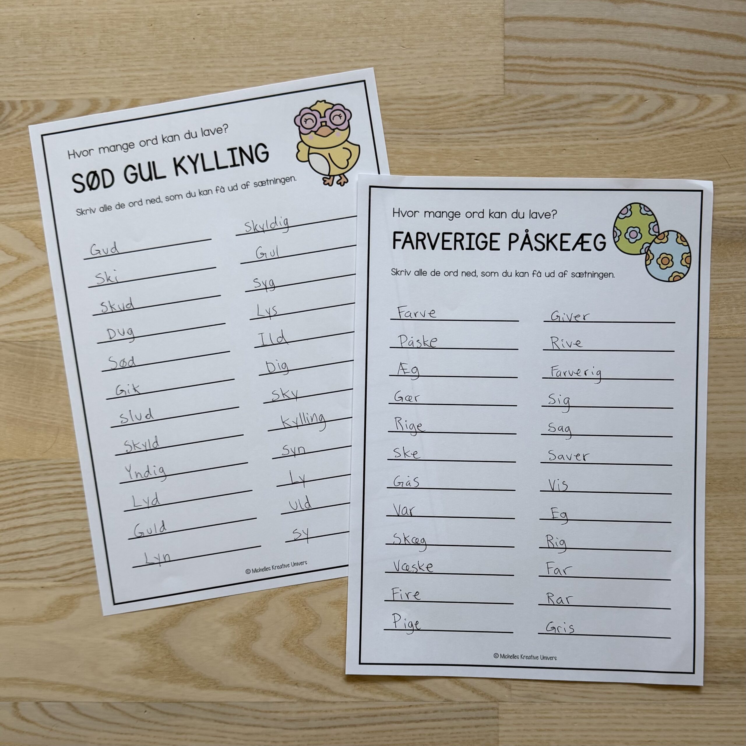 Hvor mange ord kan du lave? Forårsversion - Billede 5