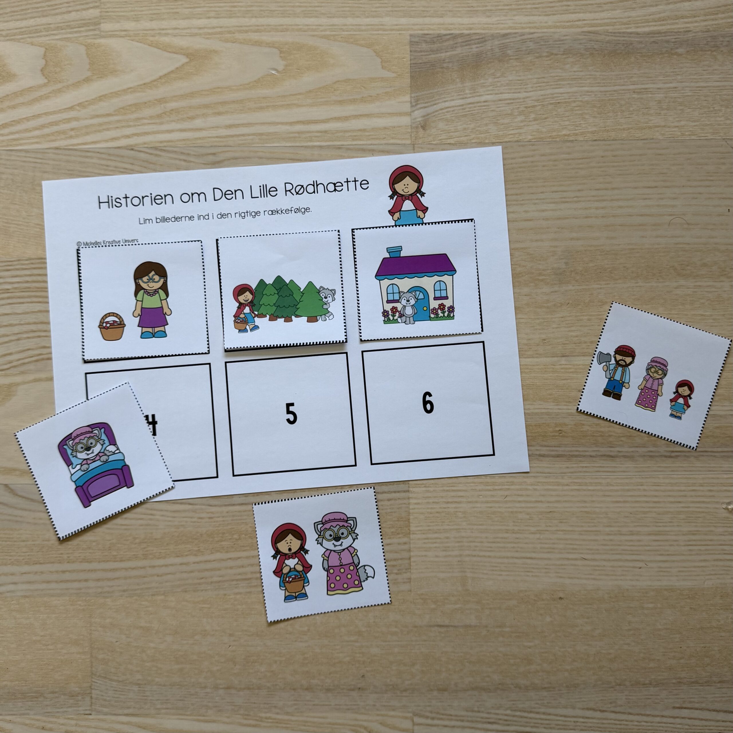Den Lille Rødhætte: Mini-pakke - Billede 7