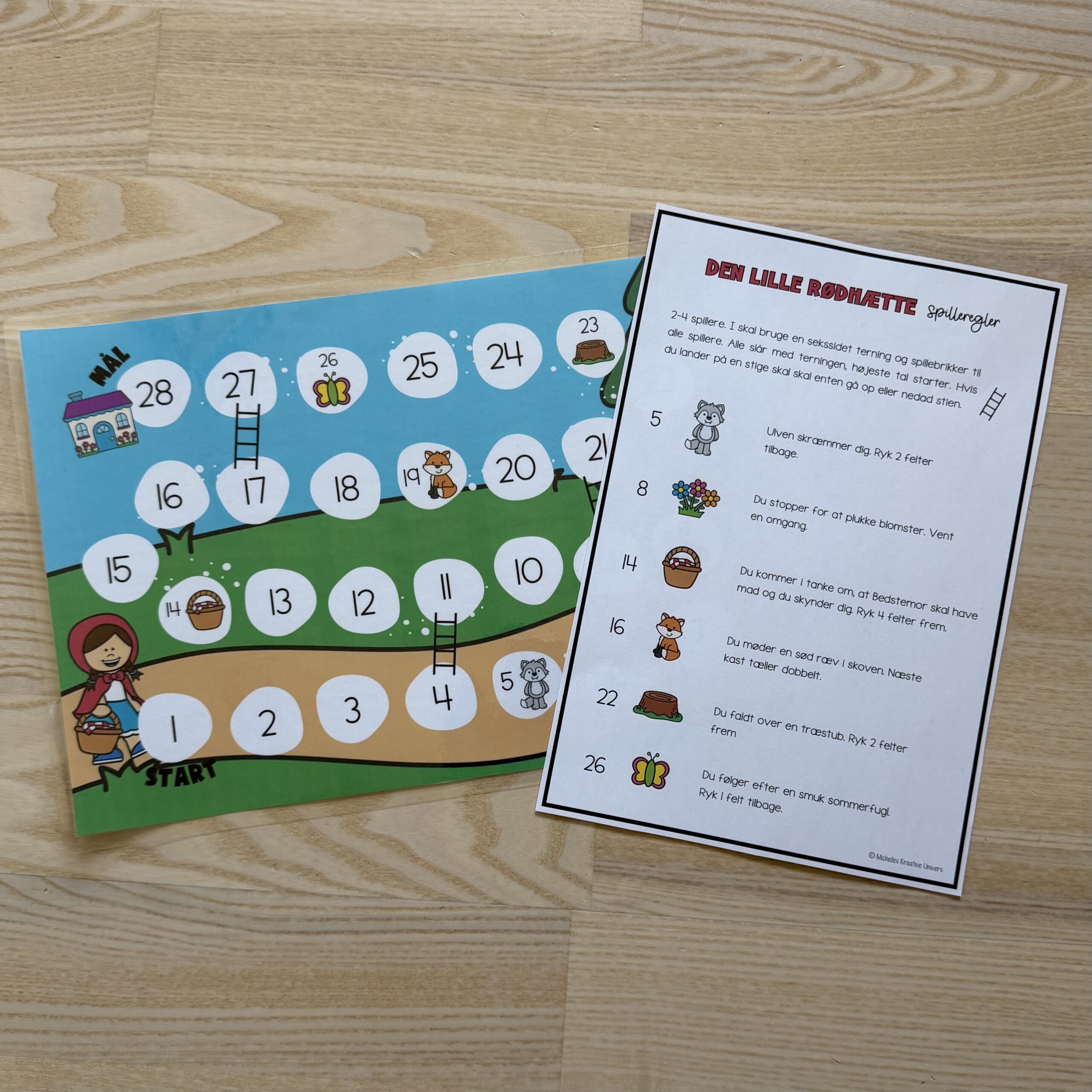 Den Lille Rødhætte: Mini-pakke - Billede 12