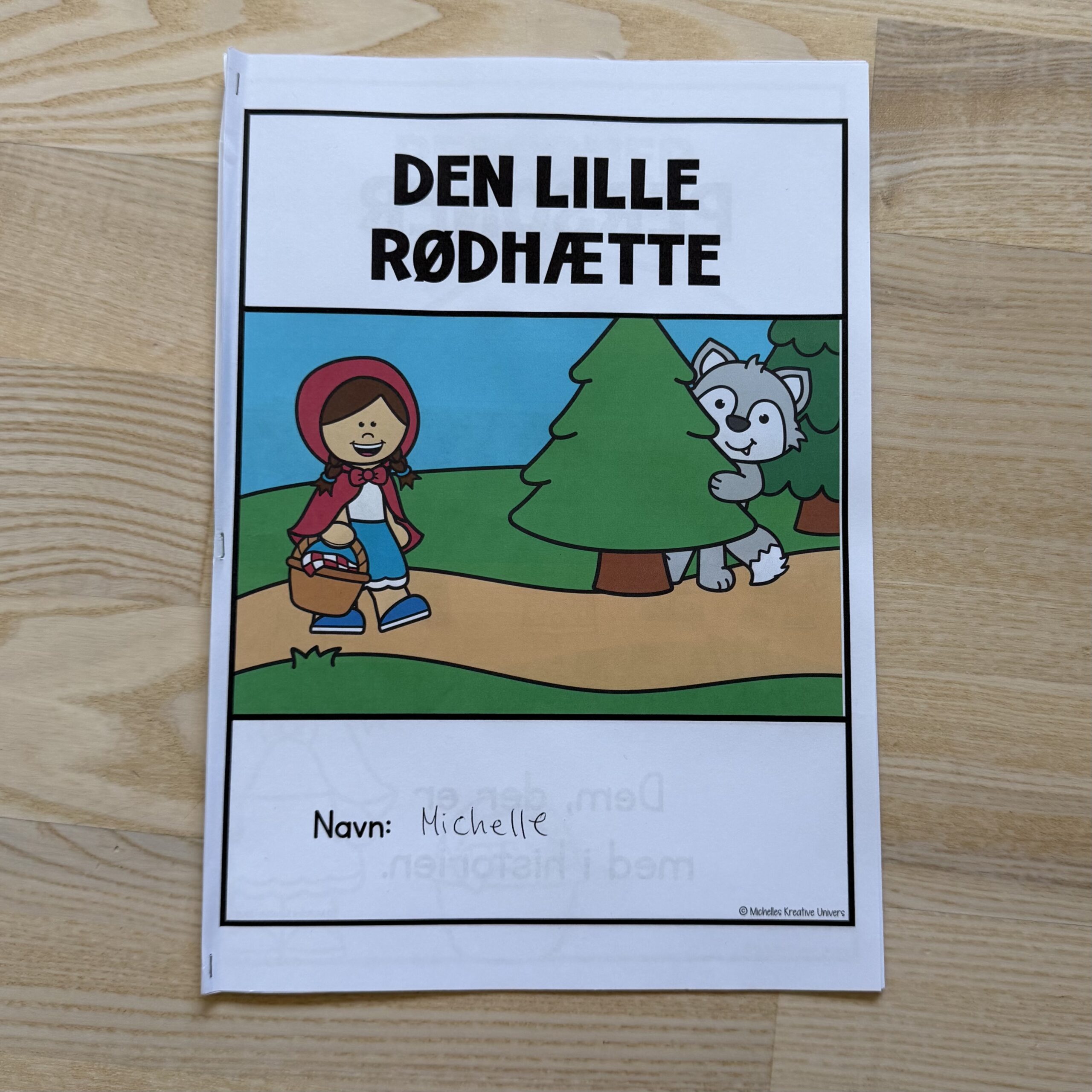 Den Lille Rødhætte: Mini-pakke - Billede 13