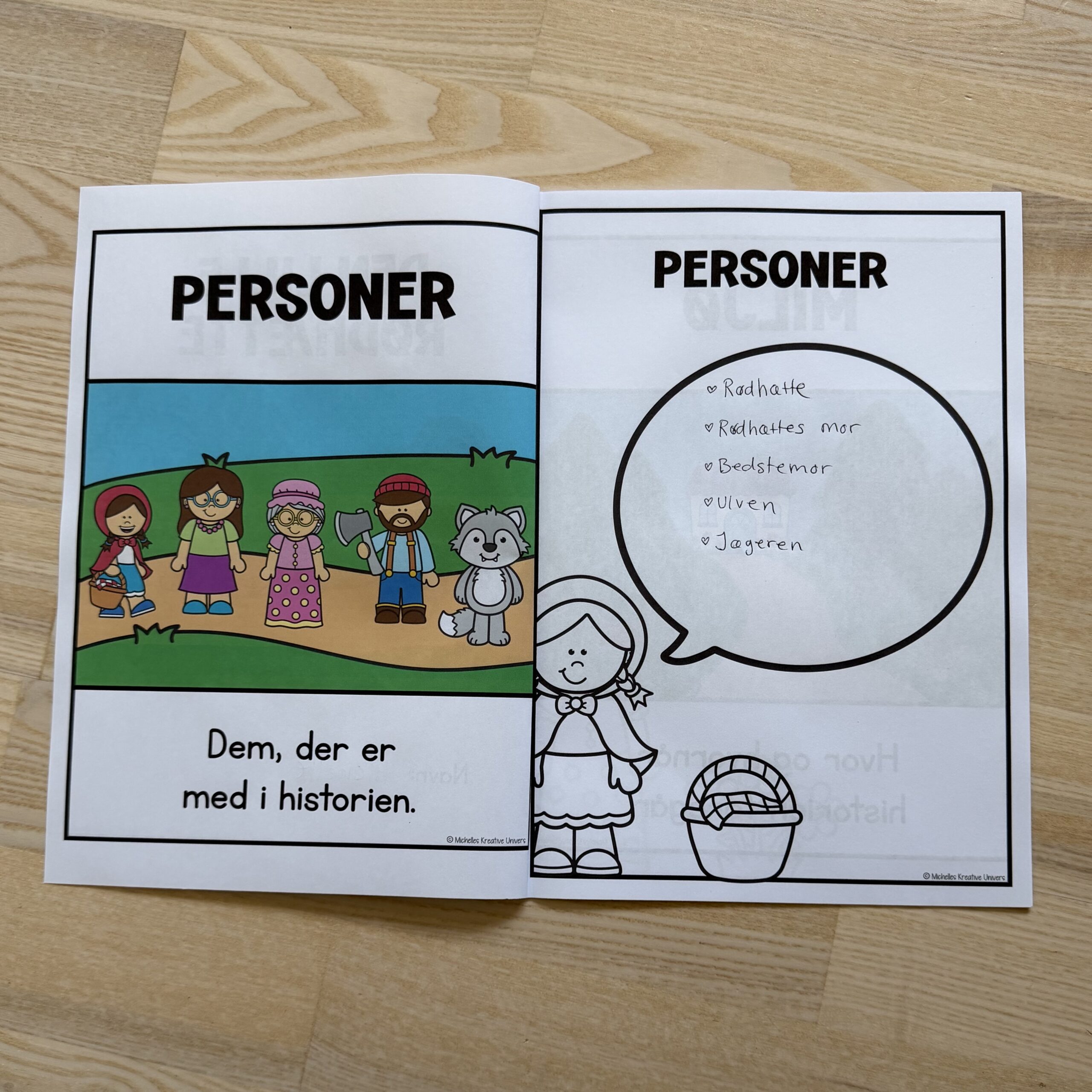 Den Lille Rødhætte: Mini-pakke - Billede 14