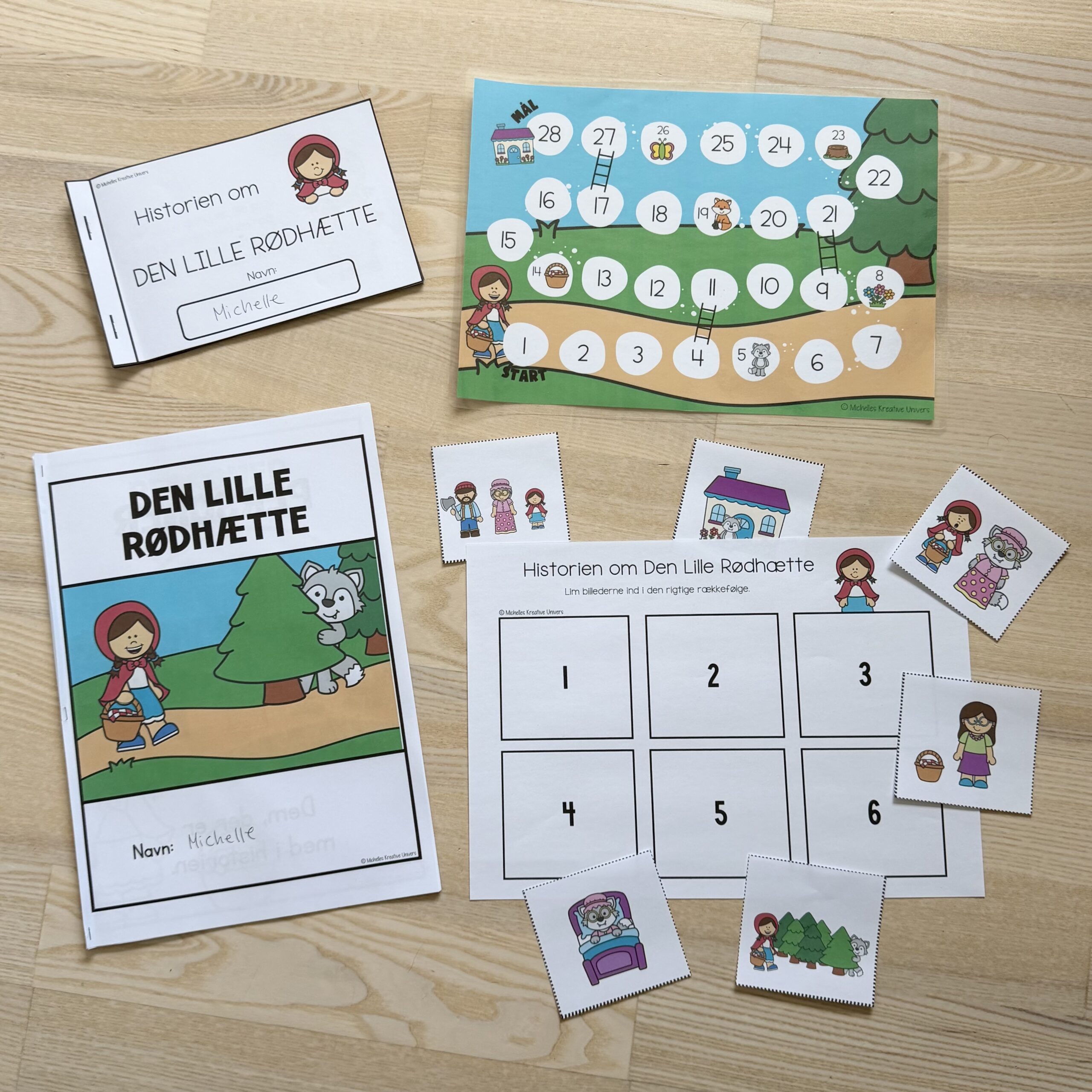 Den Lille Rødhætte: Mini-pakke - Billede 6