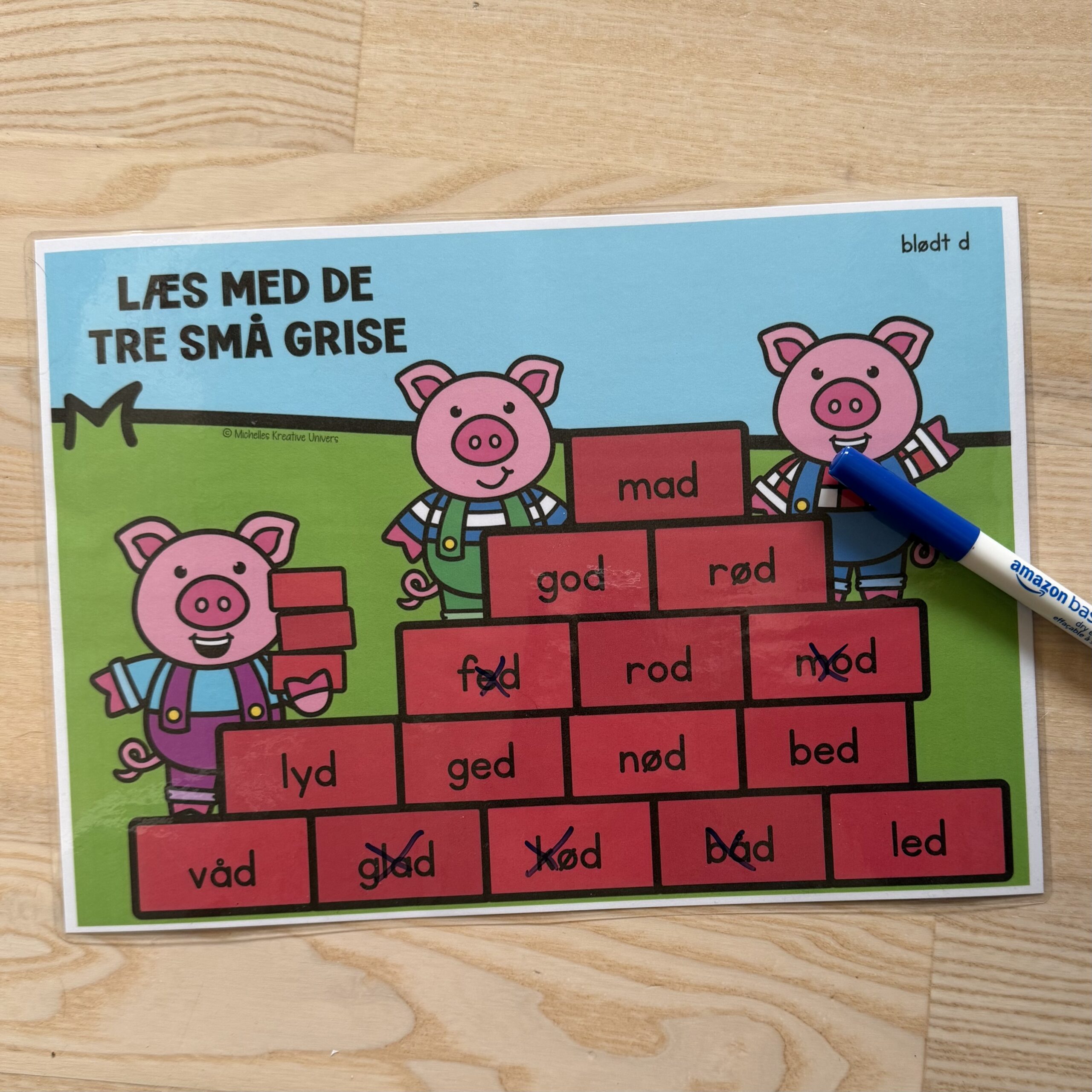 Læs med de tre små grise - Billede 5