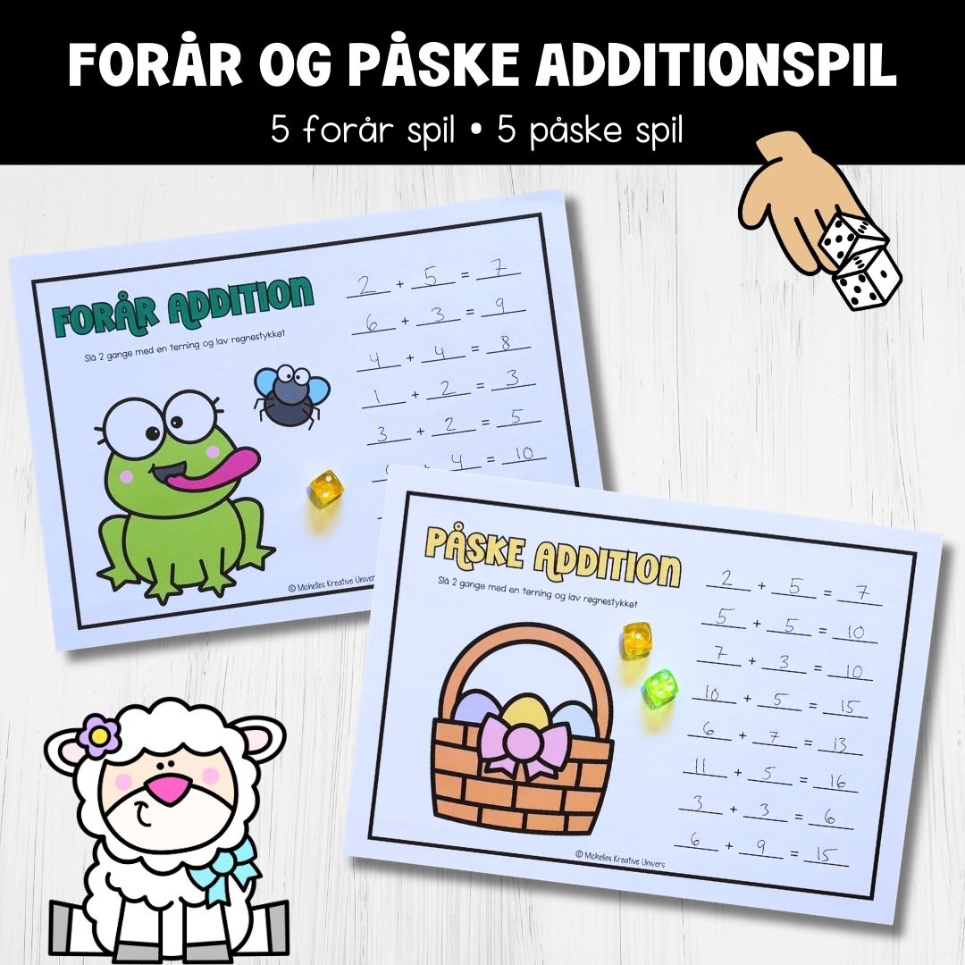 Forår og påske Additionspil