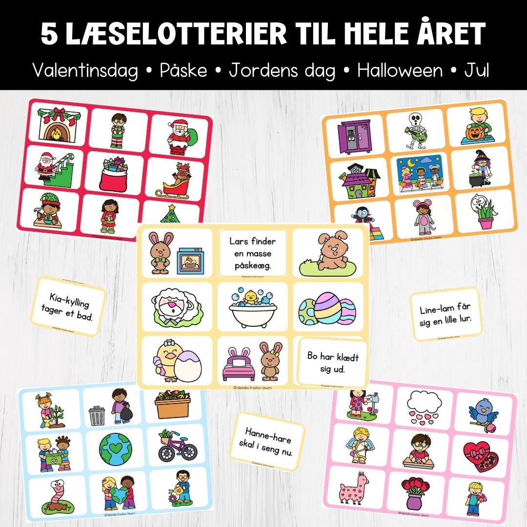 5 Læselotterier til hele året