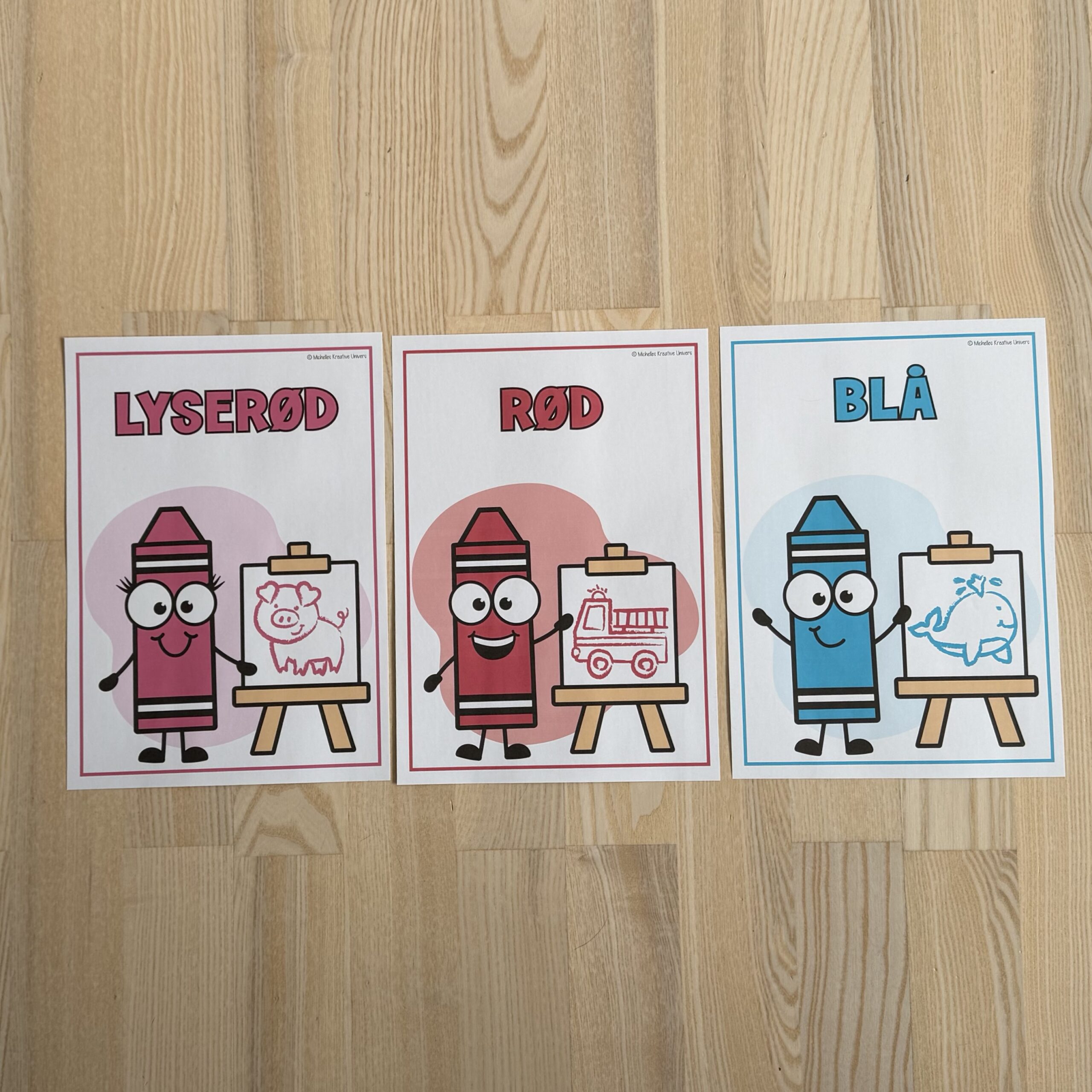 Farveplakater/Colour posters - Billede 4