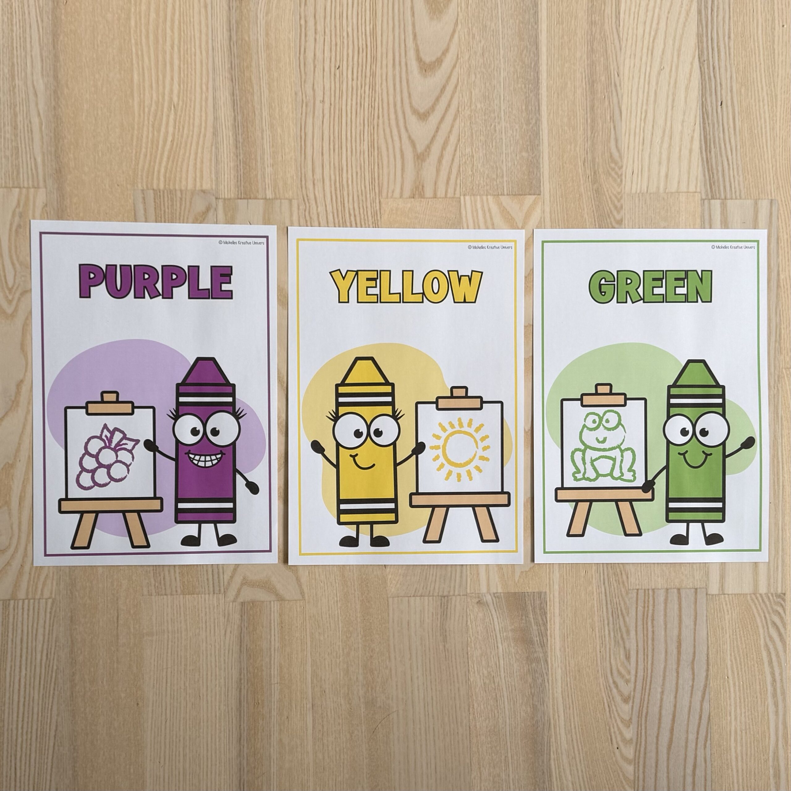 Farveplakater/Colour posters - Billede 5