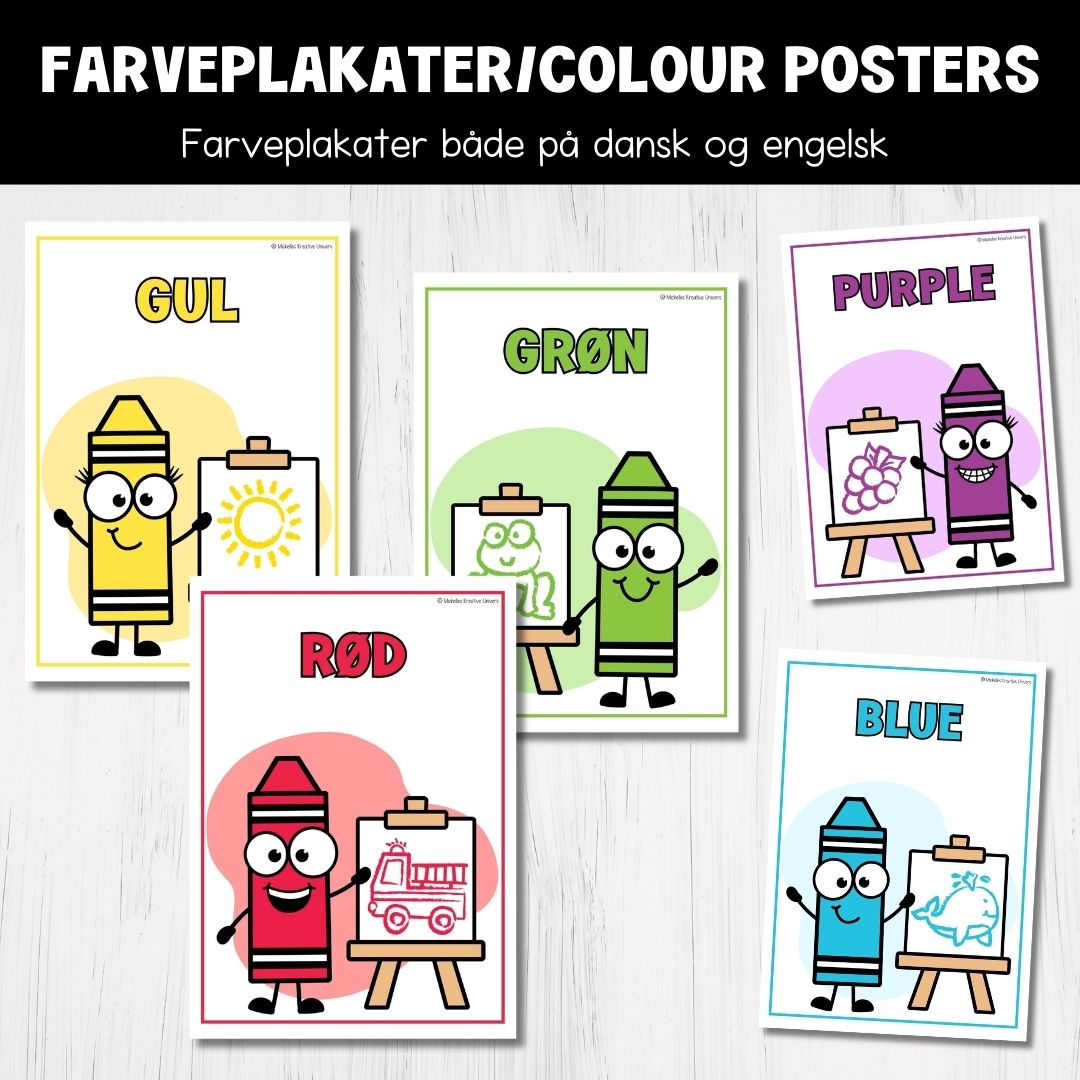 Farveplakater/Colour posters