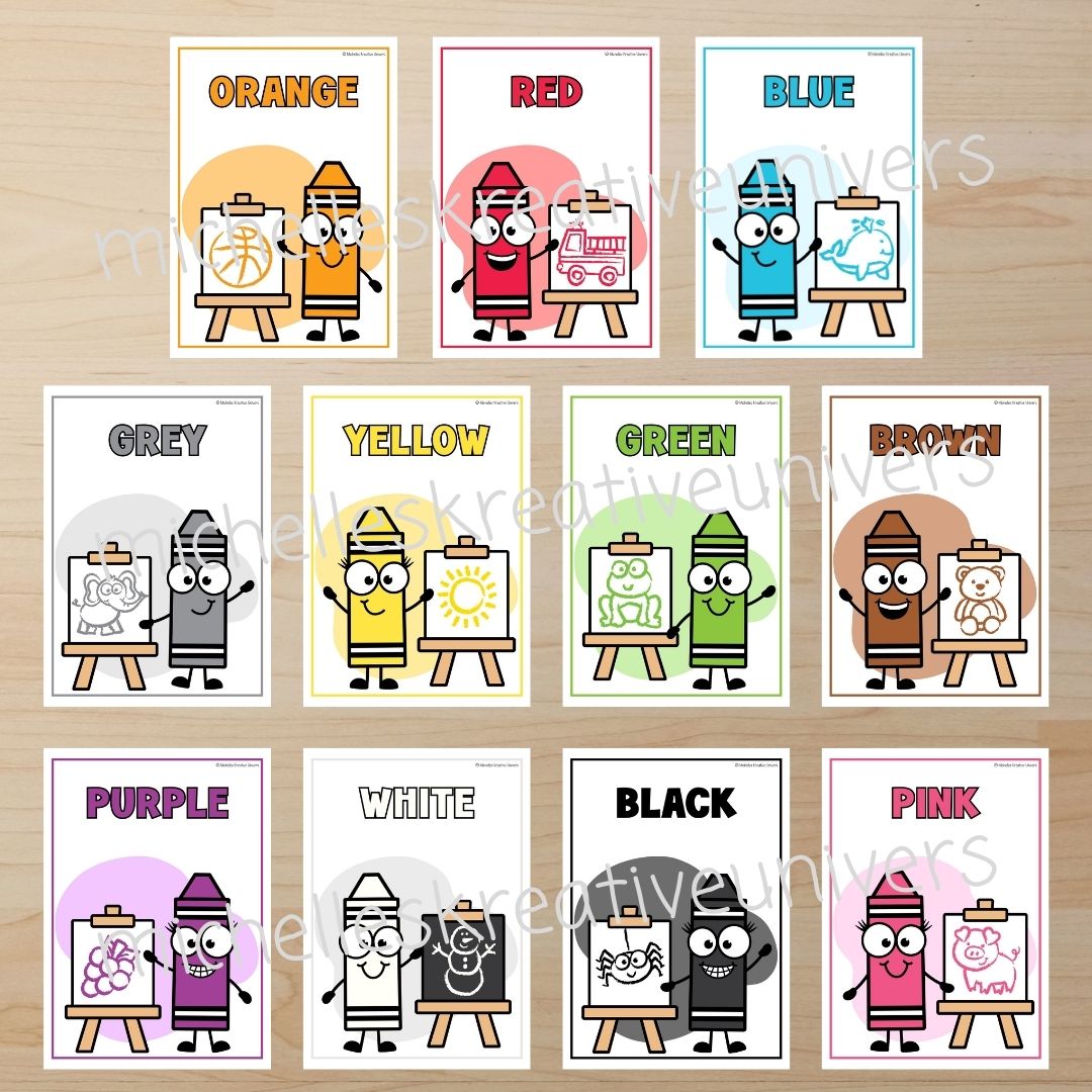 Farveplakater/Colour posters - Billede 3