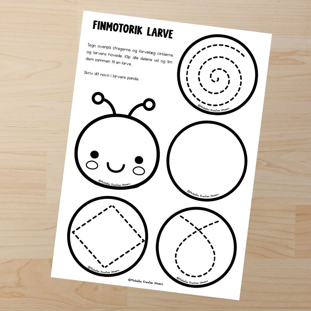 Finmotorik larve - Billede 4