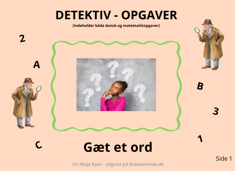 Detektiv-opgaver: Gæt et ord - Billede 3