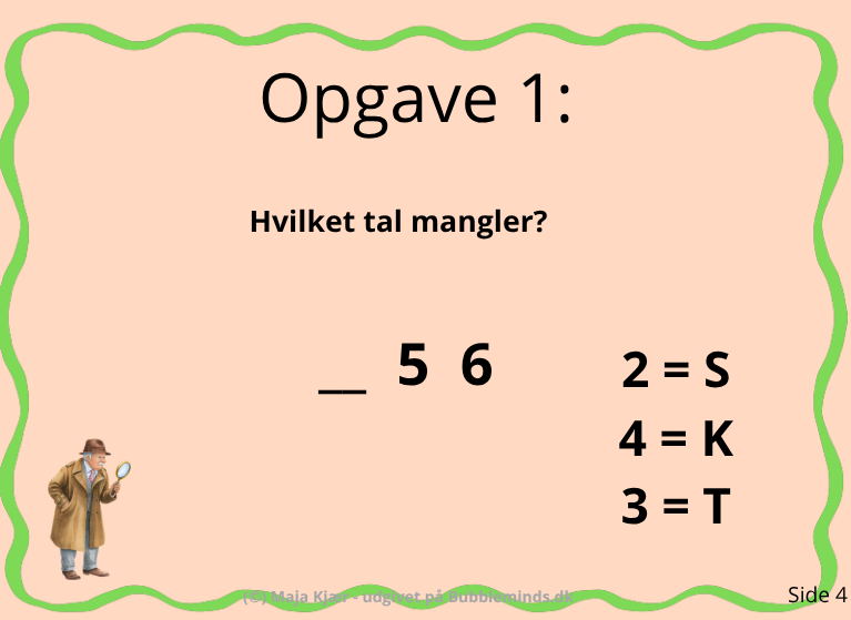 Detektiv-opgaver: Gæt et ord - Billede 2