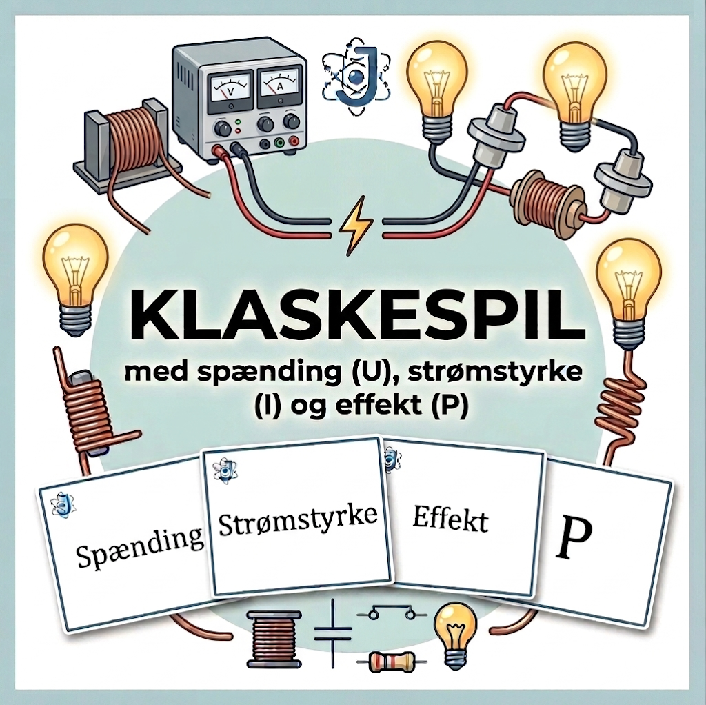Klaskespil - U, P og I