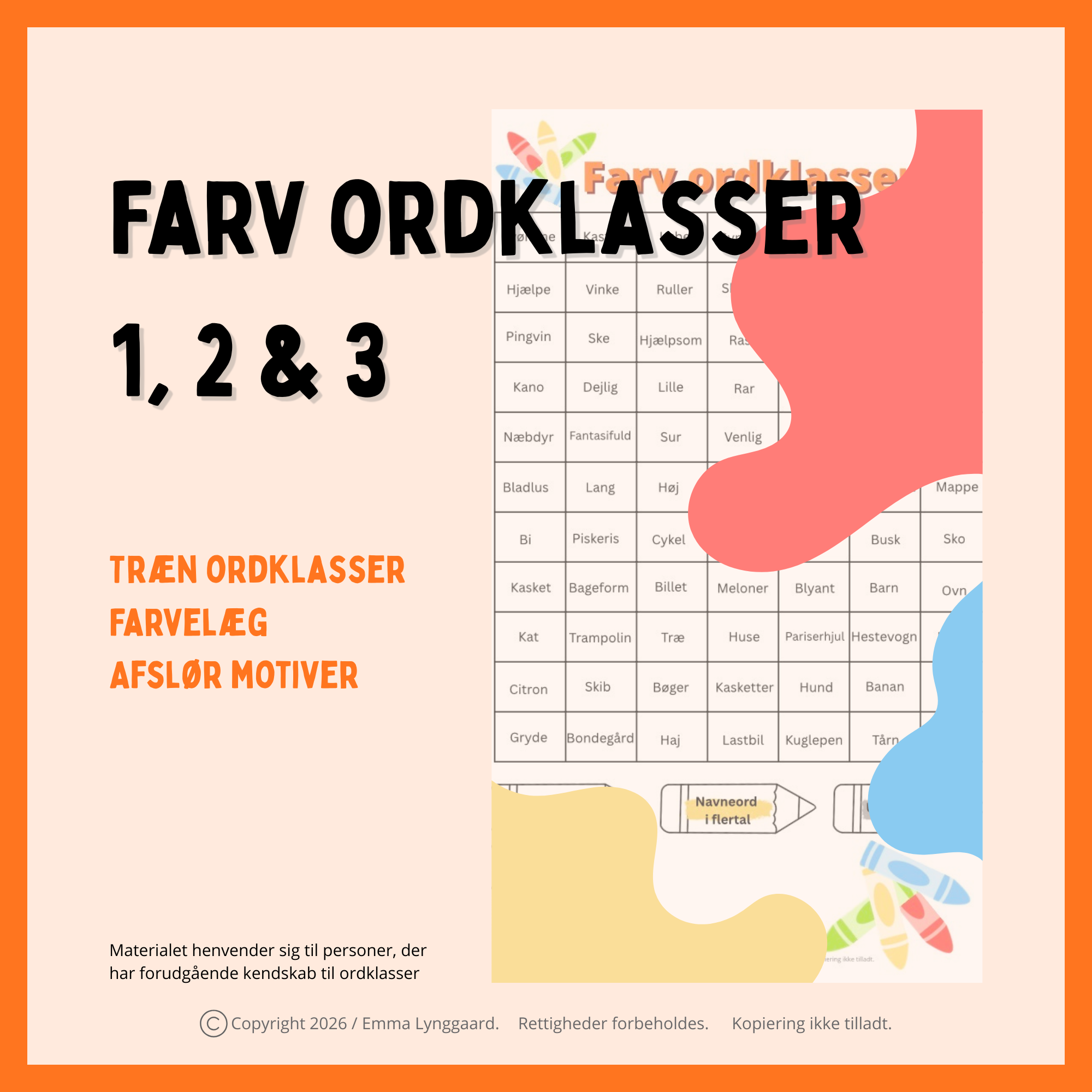 Farv ordklasser