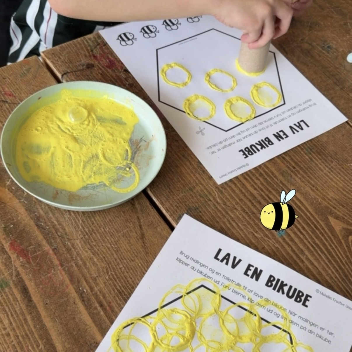 Krea aktivitet: Lav en bikube - Billede 3
