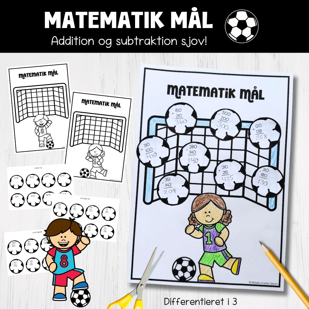 Matematik krea aktivitet: Matematik mål