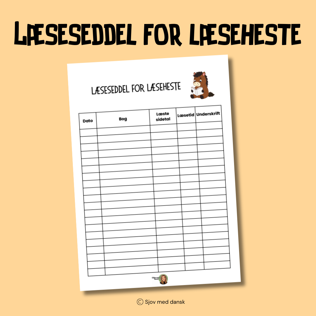 Læseseddel