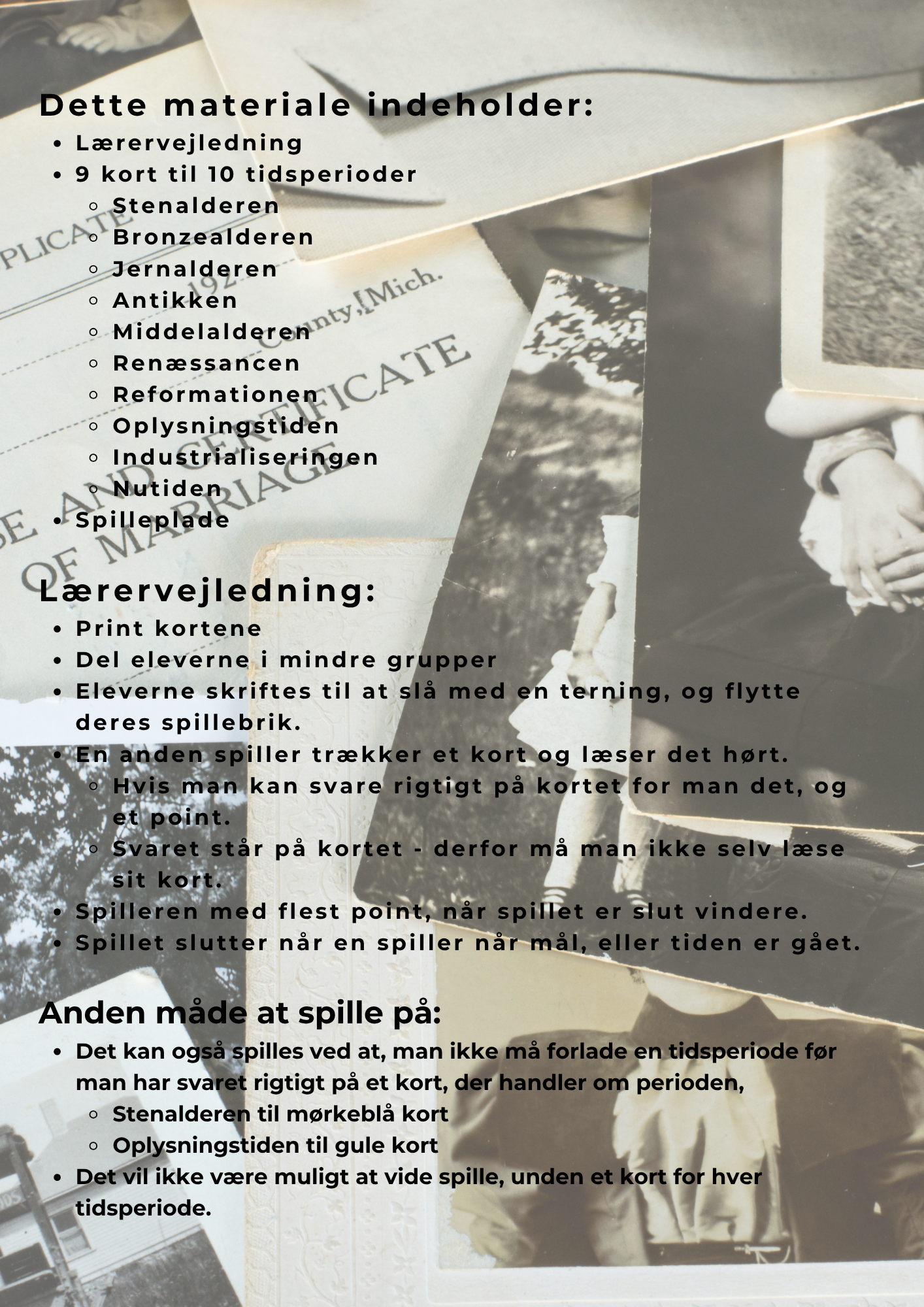 Verdens historien - Billede 3
