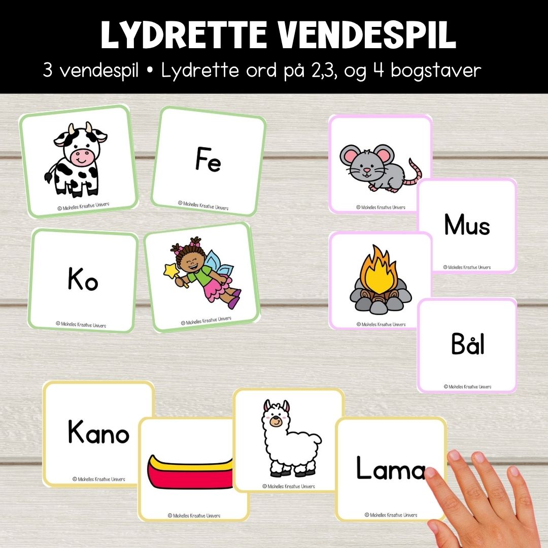 Lydrette vendespil