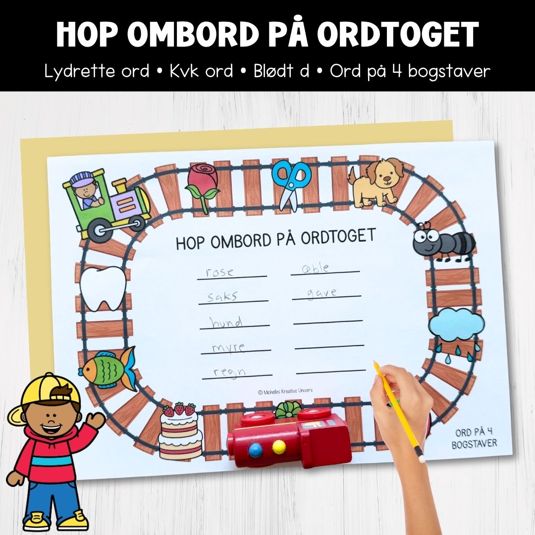 Hop ombord på ordtoget
