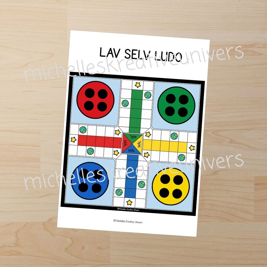 Ludo: Dansk spilleplader - Billede 4
