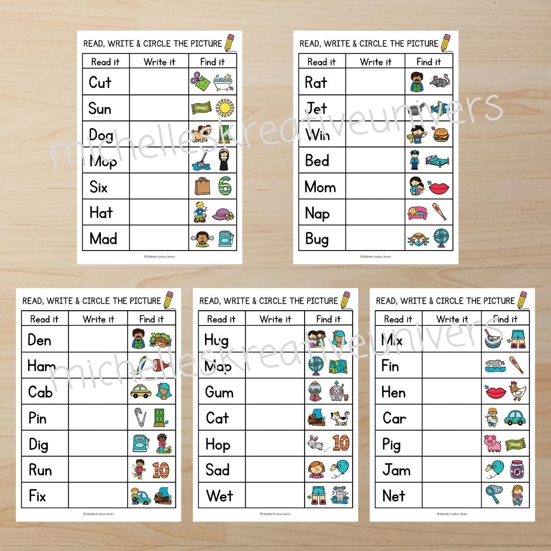 Read, write and circle the picture - Billede 3