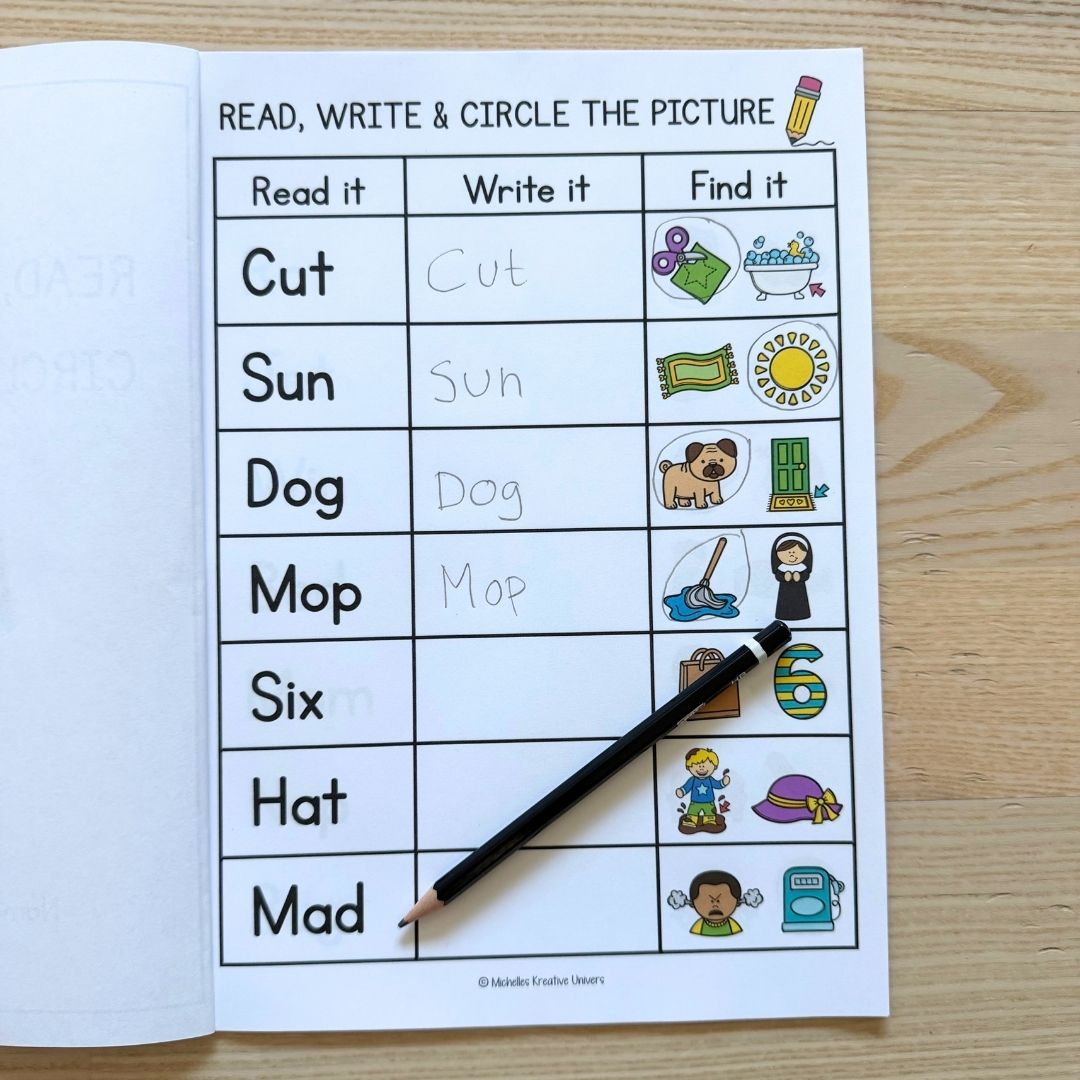 Read, write and circle the picture - Billede 5