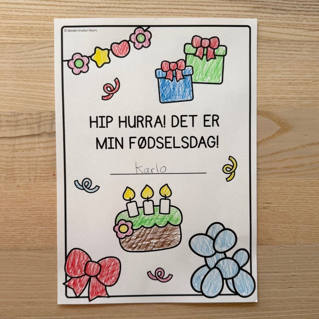 Fødselsdagstegninger - Billede 4