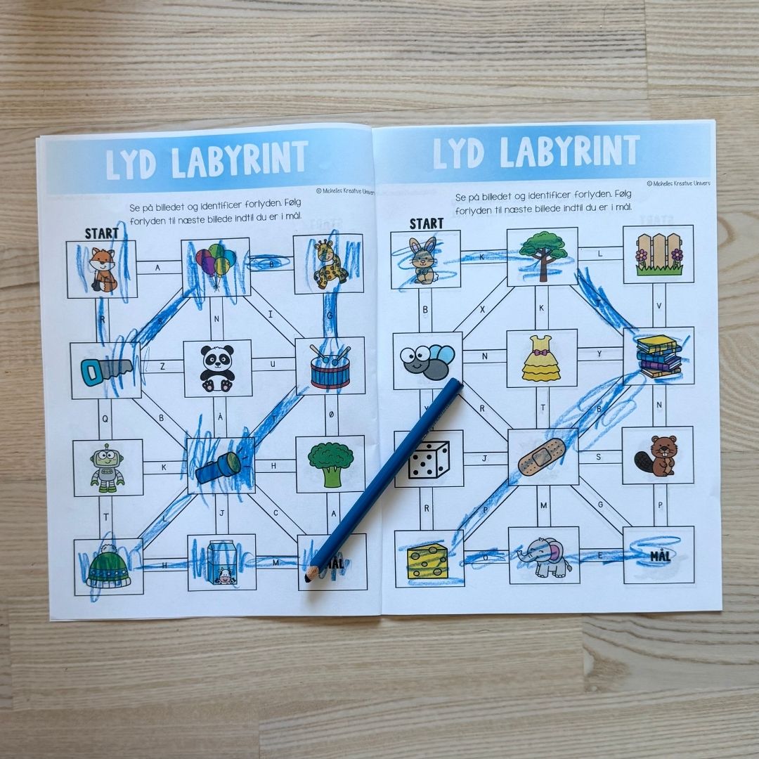 Lyd labyrint hæfte - Billede 7