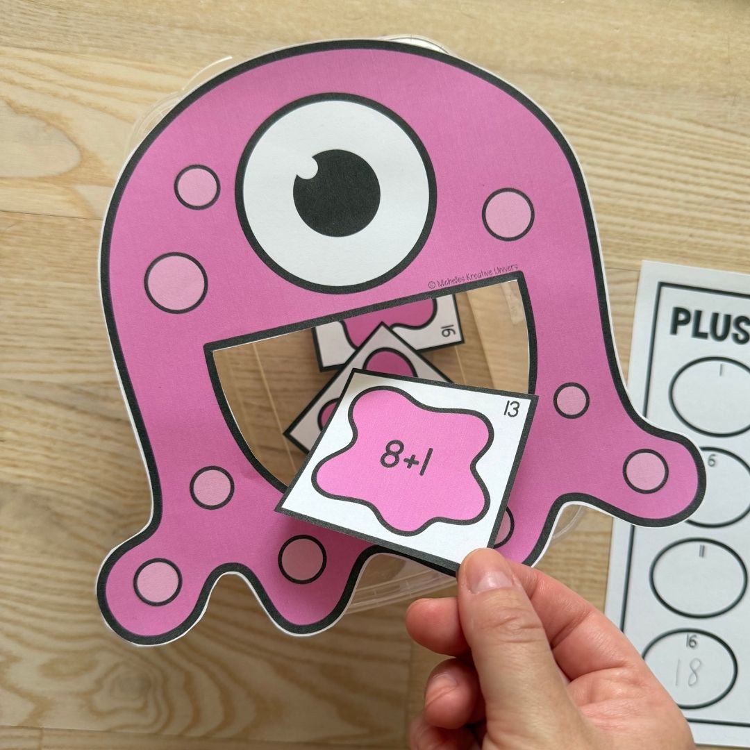 Tal/plus/minus monster splat - Billede 5