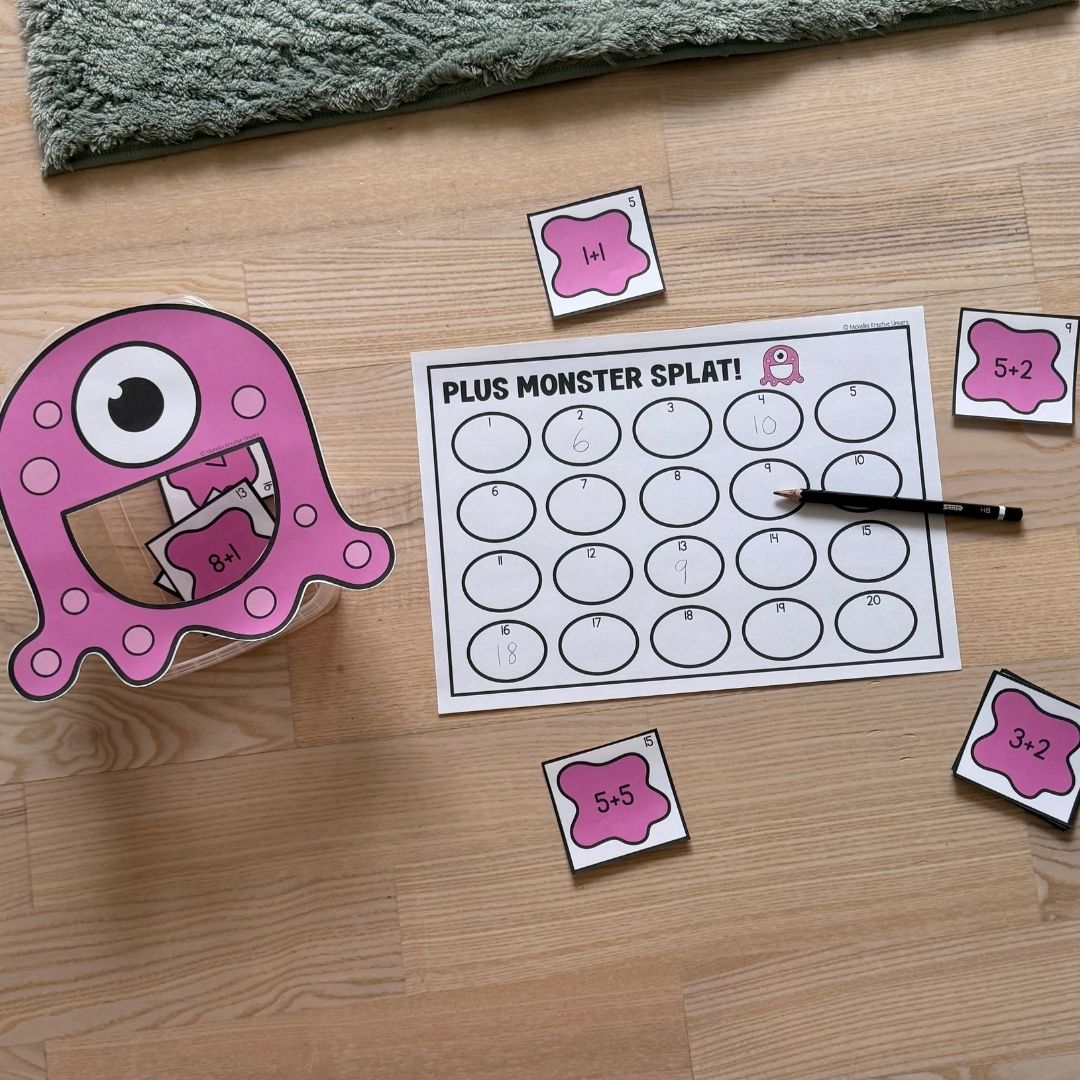 Tal/plus/minus monster splat - Billede 6