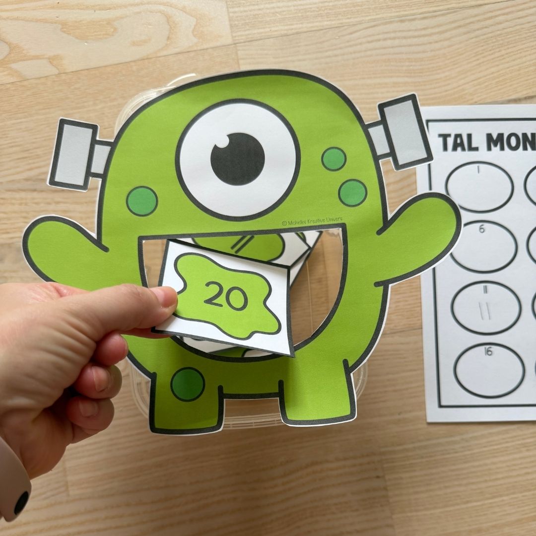 Tal/plus/minus monster splat - Billede 7