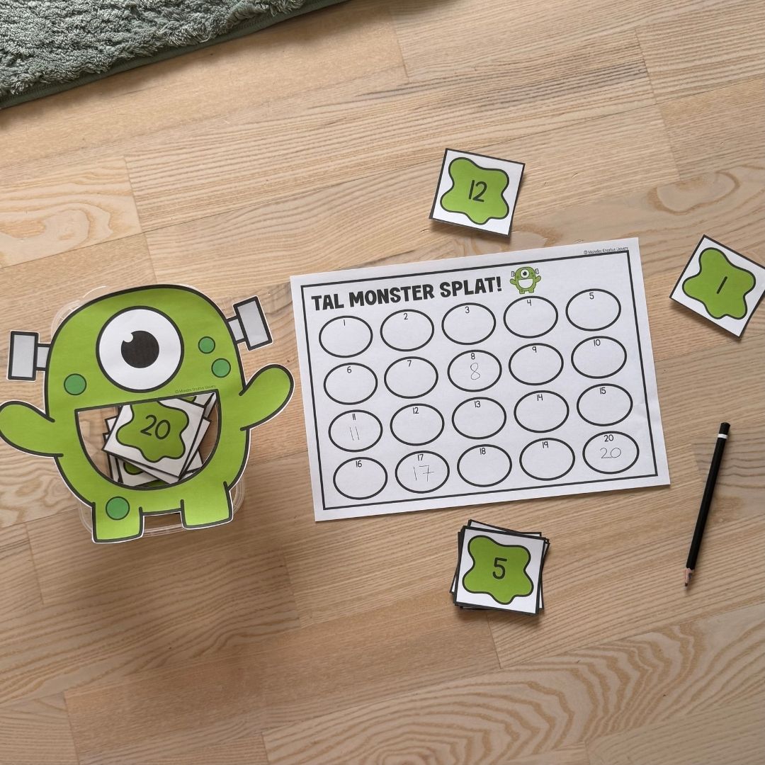 Tal/plus/minus monster splat - Billede 8